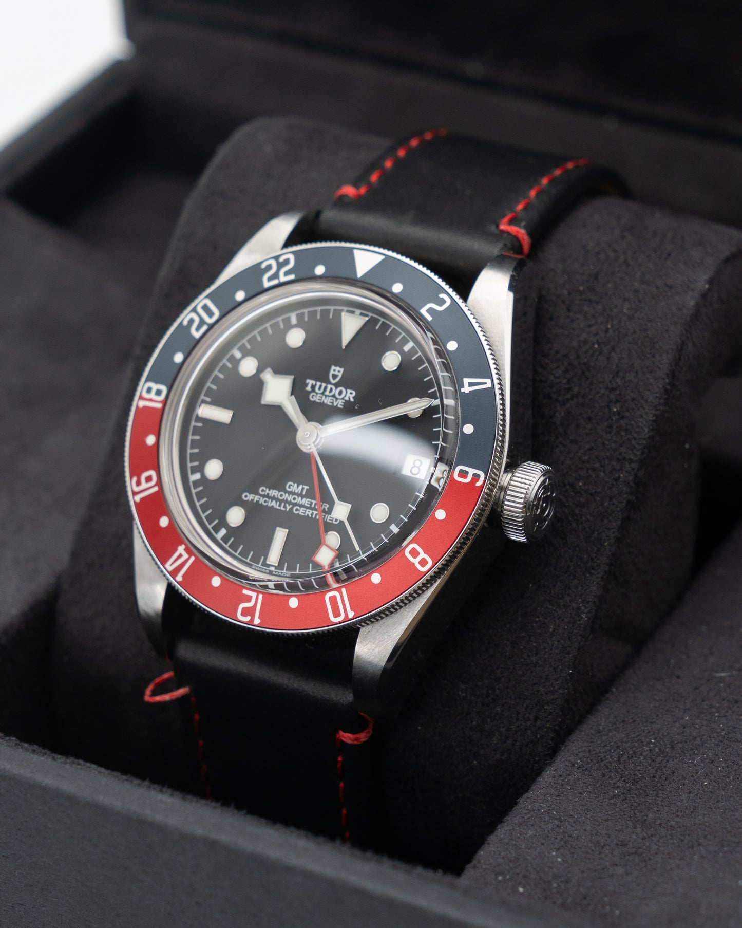 Tudor Black Bay GMT 41mm 79830RB Pepsi on Strap 2019