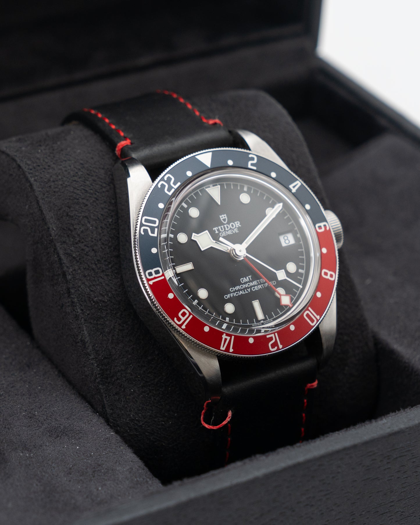 Tudor Black Bay GMT 41mm 79830RB Pepsi on Strap 2019