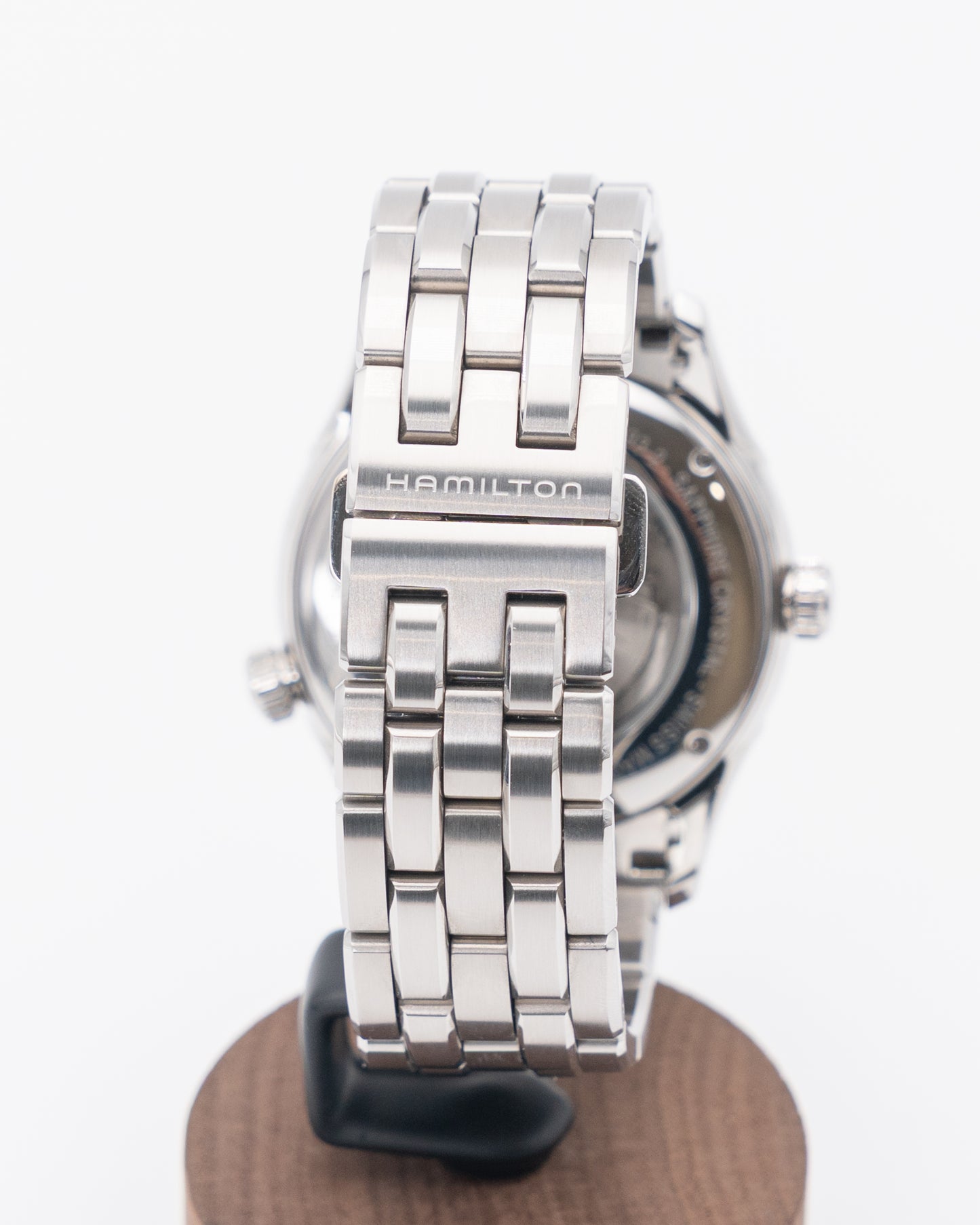 Hamilton Jazzmaster GMT AUto 42mm WorldTime Black Dial Open Caseback