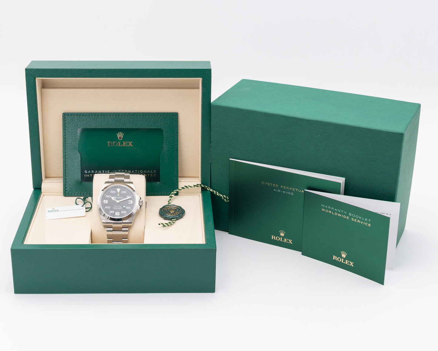 UNWORN 2025 Rolex Airking 40mm 126900 Black Dial 2025