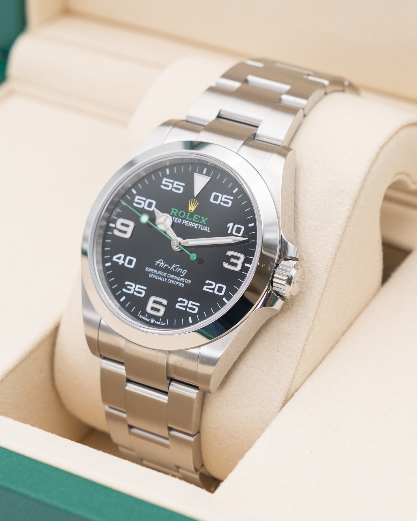 UNWORN 2025 Rolex Airking 40mm 126900 Black Dial 2025