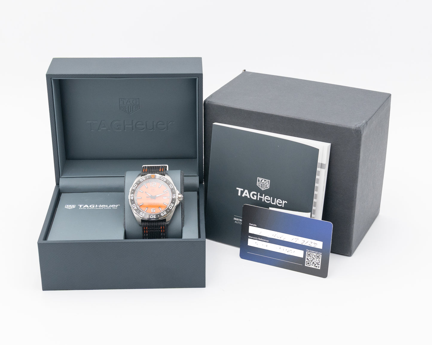 Tag Heuer Formula 1 43mm WAZ101A.FC8305 Quartz Orange Dial