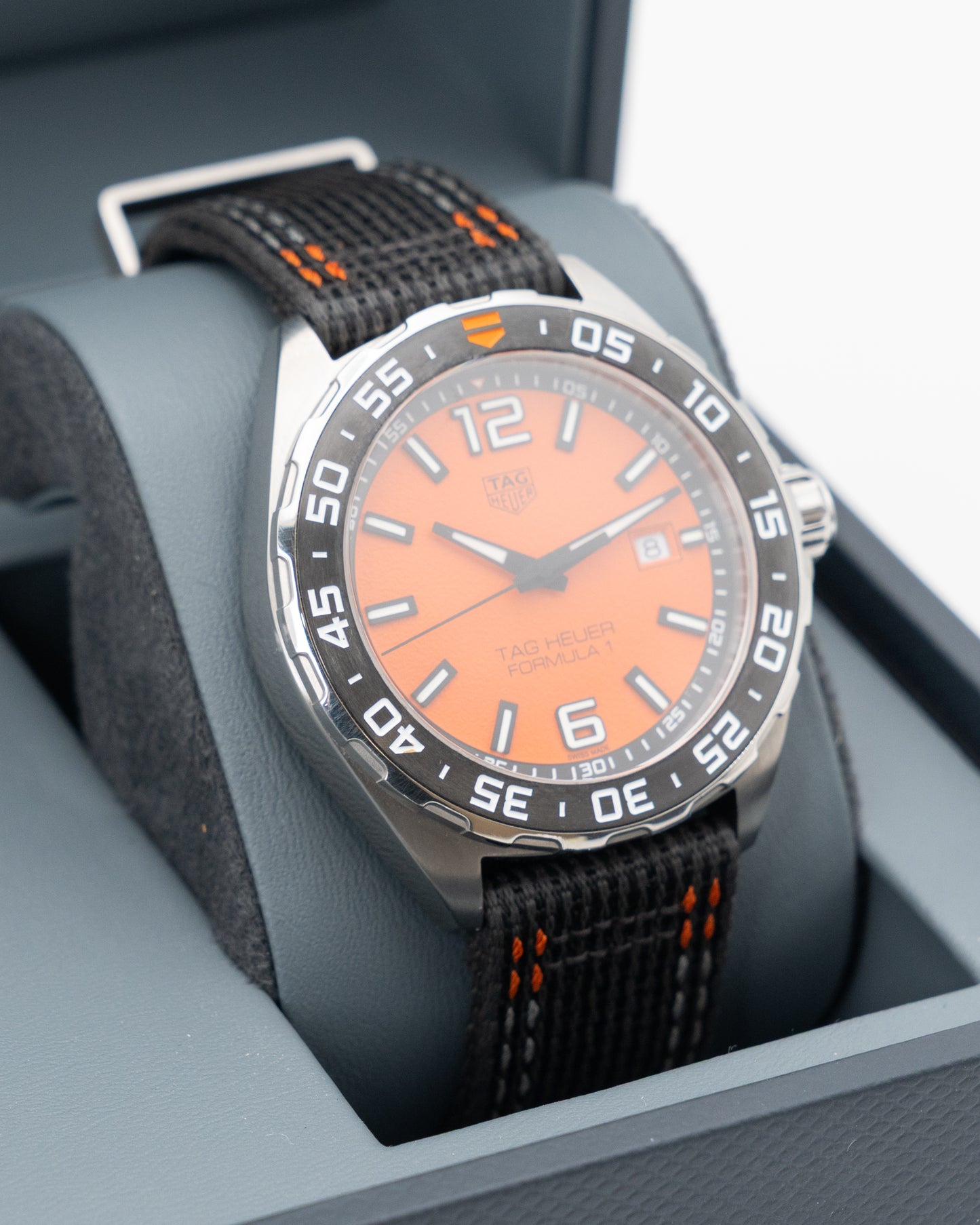 Tag Heuer Formula 1 43mm WAZ101A.FC8305 Quartz Orange Dial