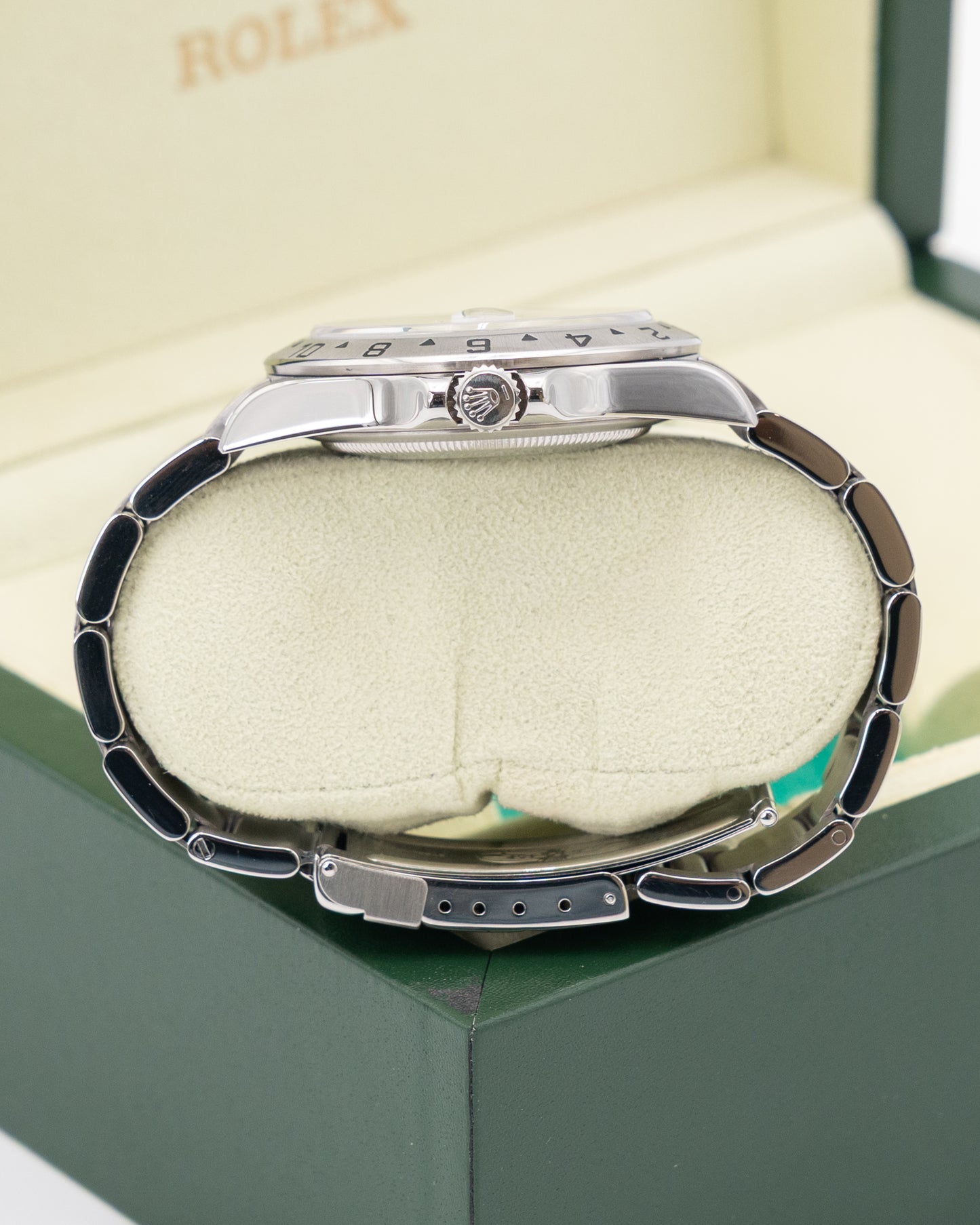 Rolex Explorer II 40mm 16570 White Dial Stainless Steel 2006