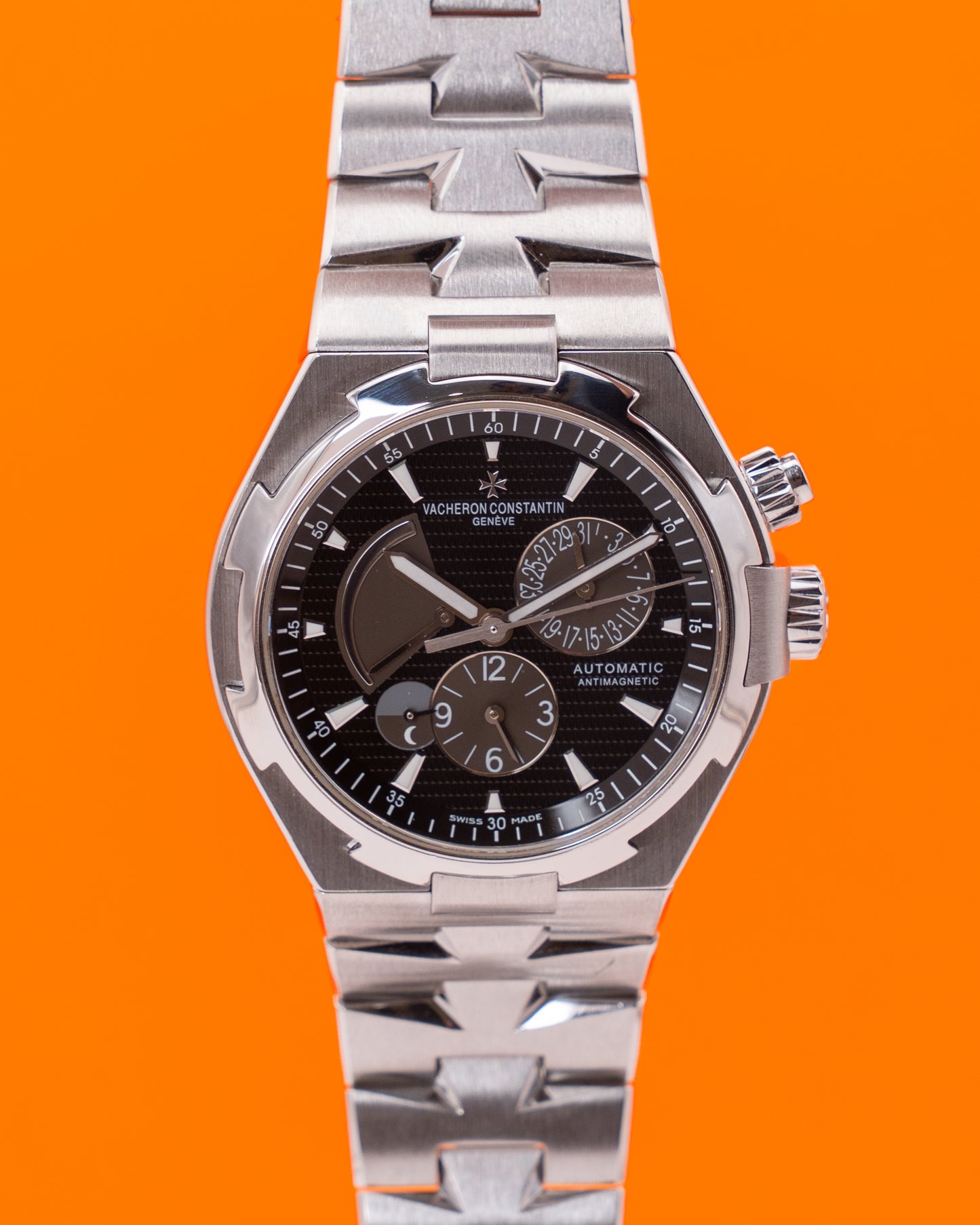 Vacheron Constantin Overseas Dualtime 42mm 47450/B01A Black Dial 2015