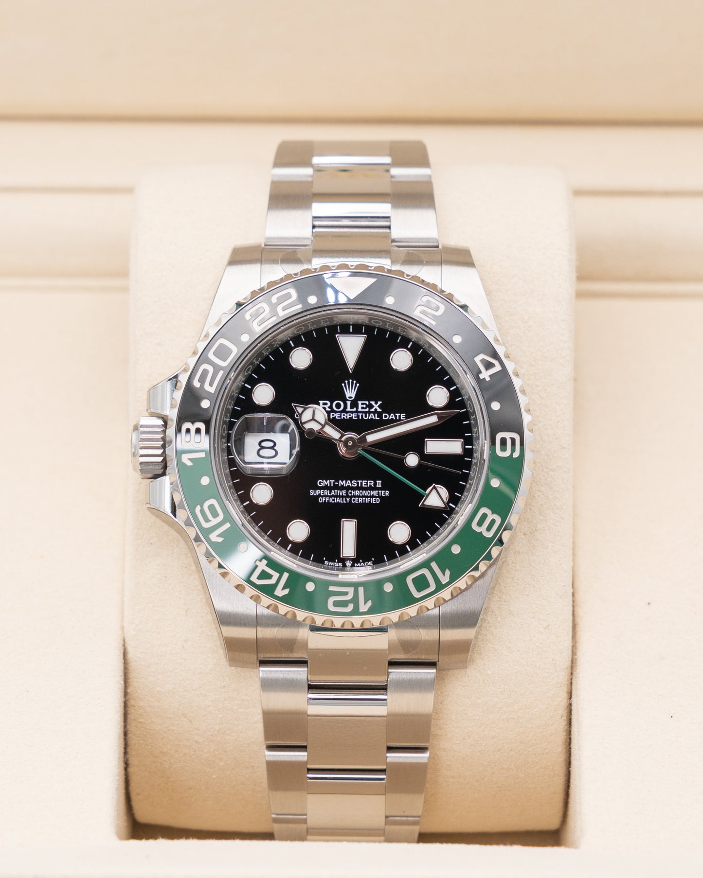 UNWORN NEW 2025 Rolex GMT Master II 40mm 126720VTNR Sprite Oyster 2025