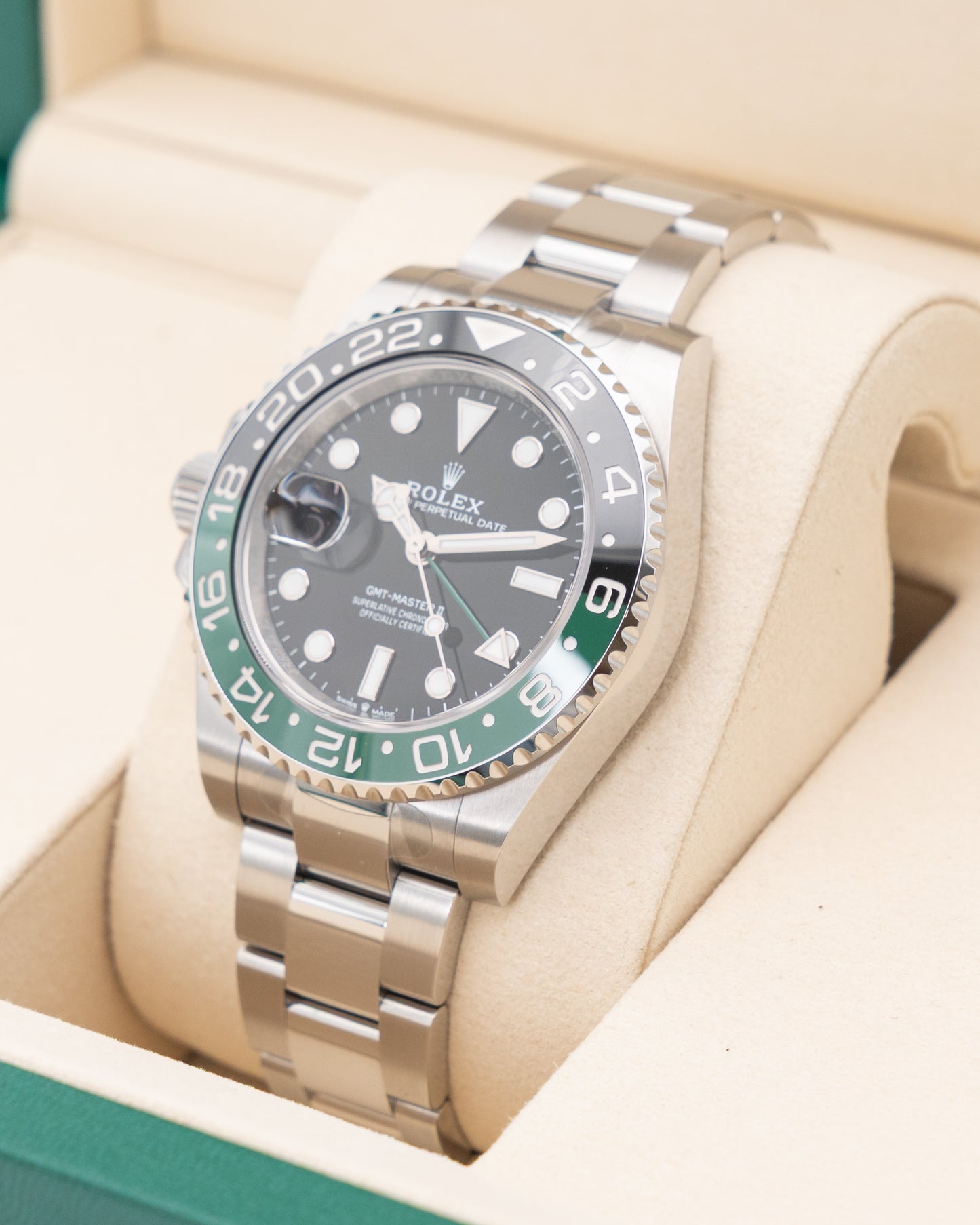 UNWORN NEW 2025 Rolex GMT Master II 40mm 126720VTNR Sprite Oyster 2025
