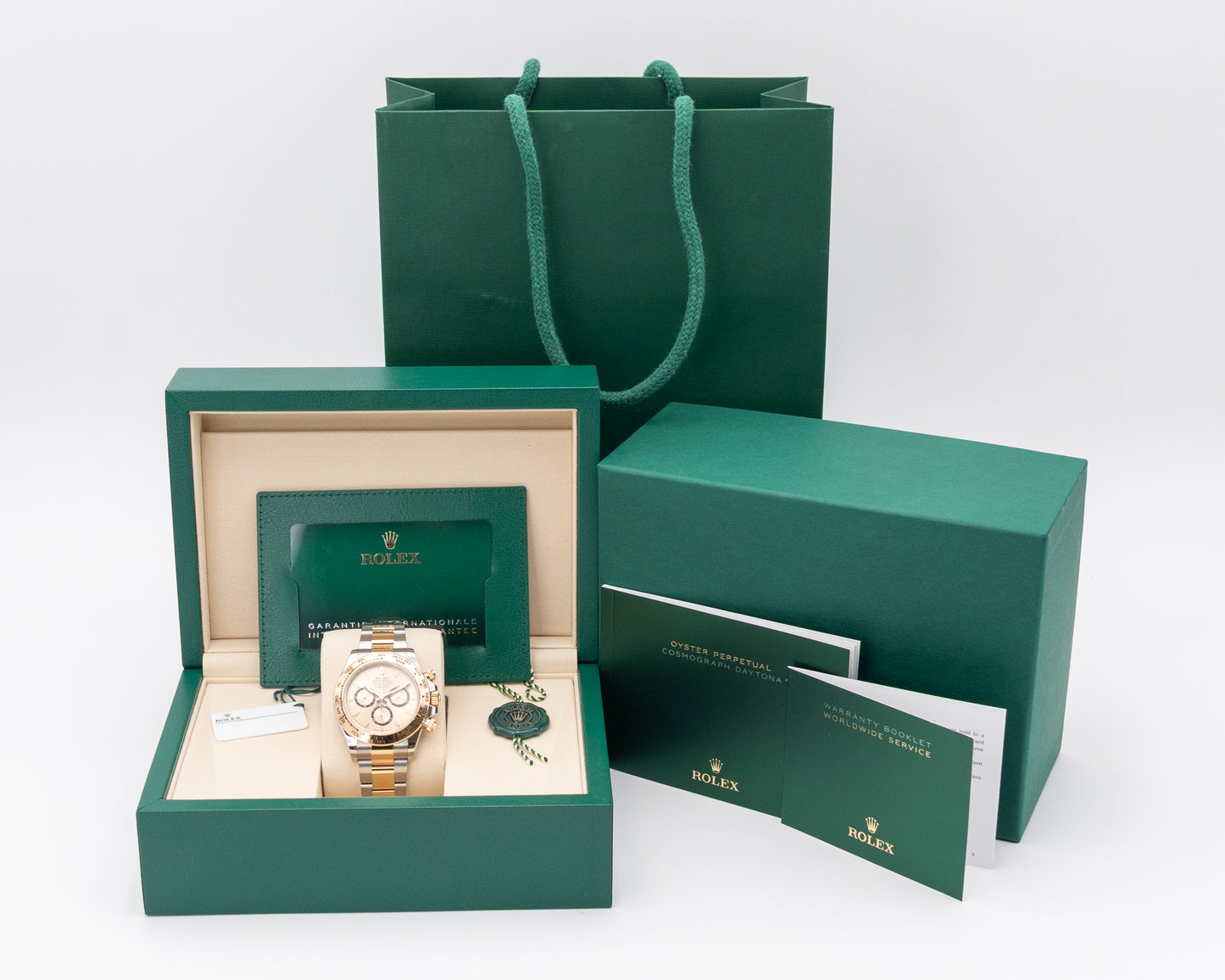Rolex Daytona 40mm 126503 Two Tone Yellow Gold Champagne Dial 2025