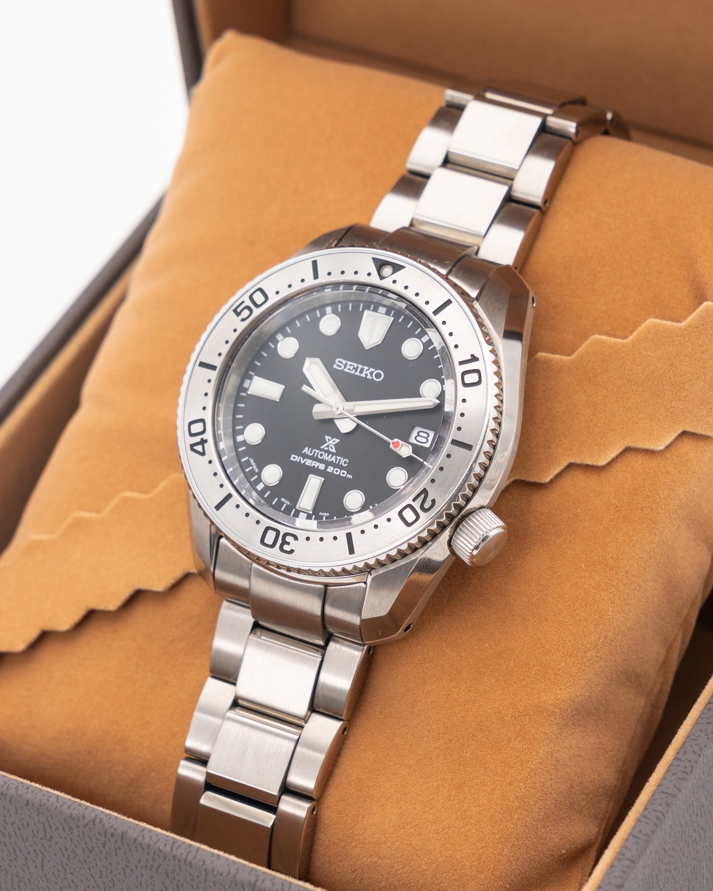 Seiko Prospex 42.7mm 6R35-01E1 Black Dial Stainless Steel