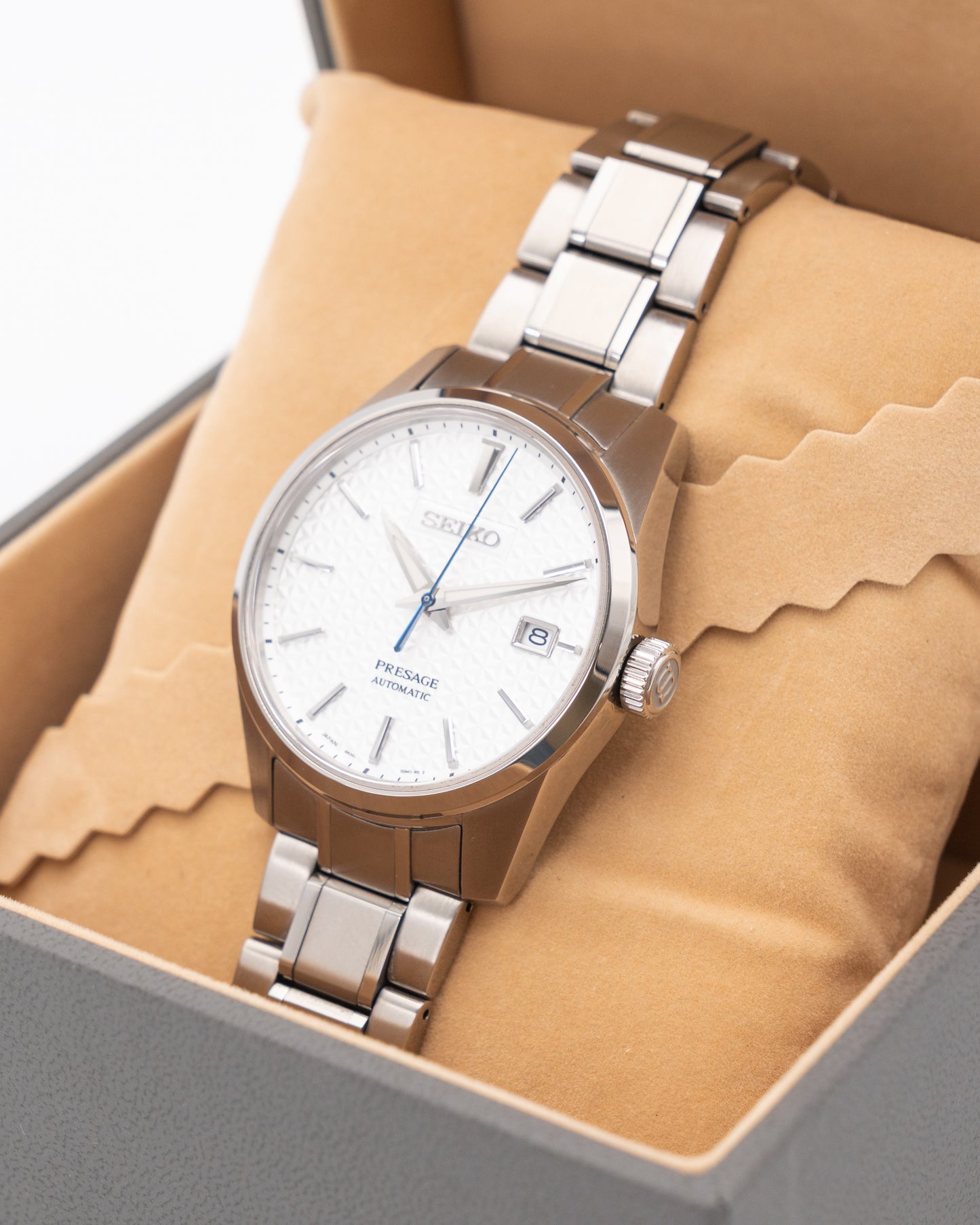 Seiko Presage 40mm 6R35-00V0 White Dial 2023