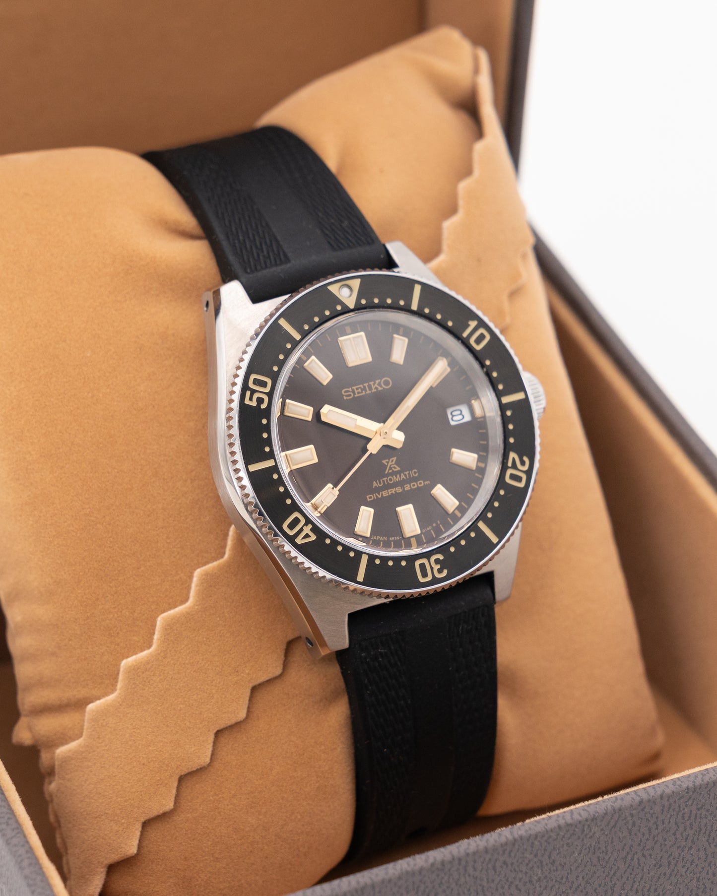 Seiko Prospex 40.5mm SBDC105 Japan Edition Brown Dial