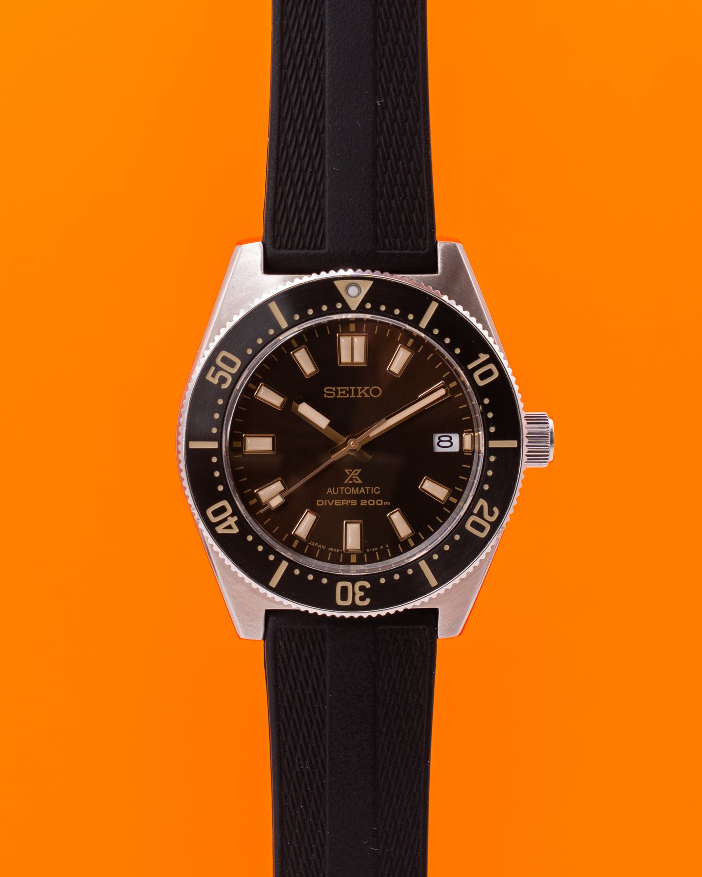 Seiko Prospex 40.5mm SBDC105 Japan Edition Brown Dial