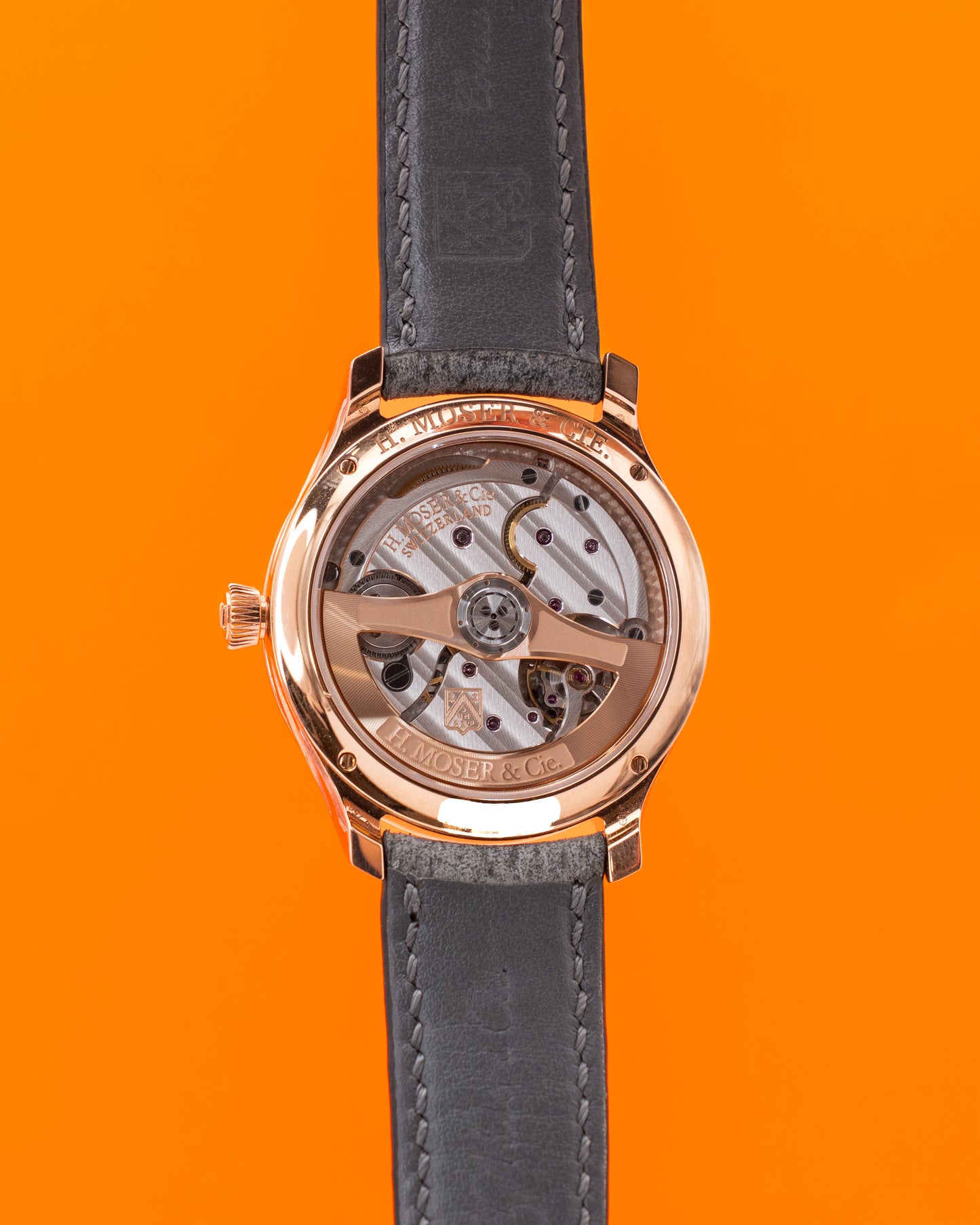 H. Moser & Cie Endeavour Centre Seconds 40mm 1200-0411 Rose Gold VantaBlack