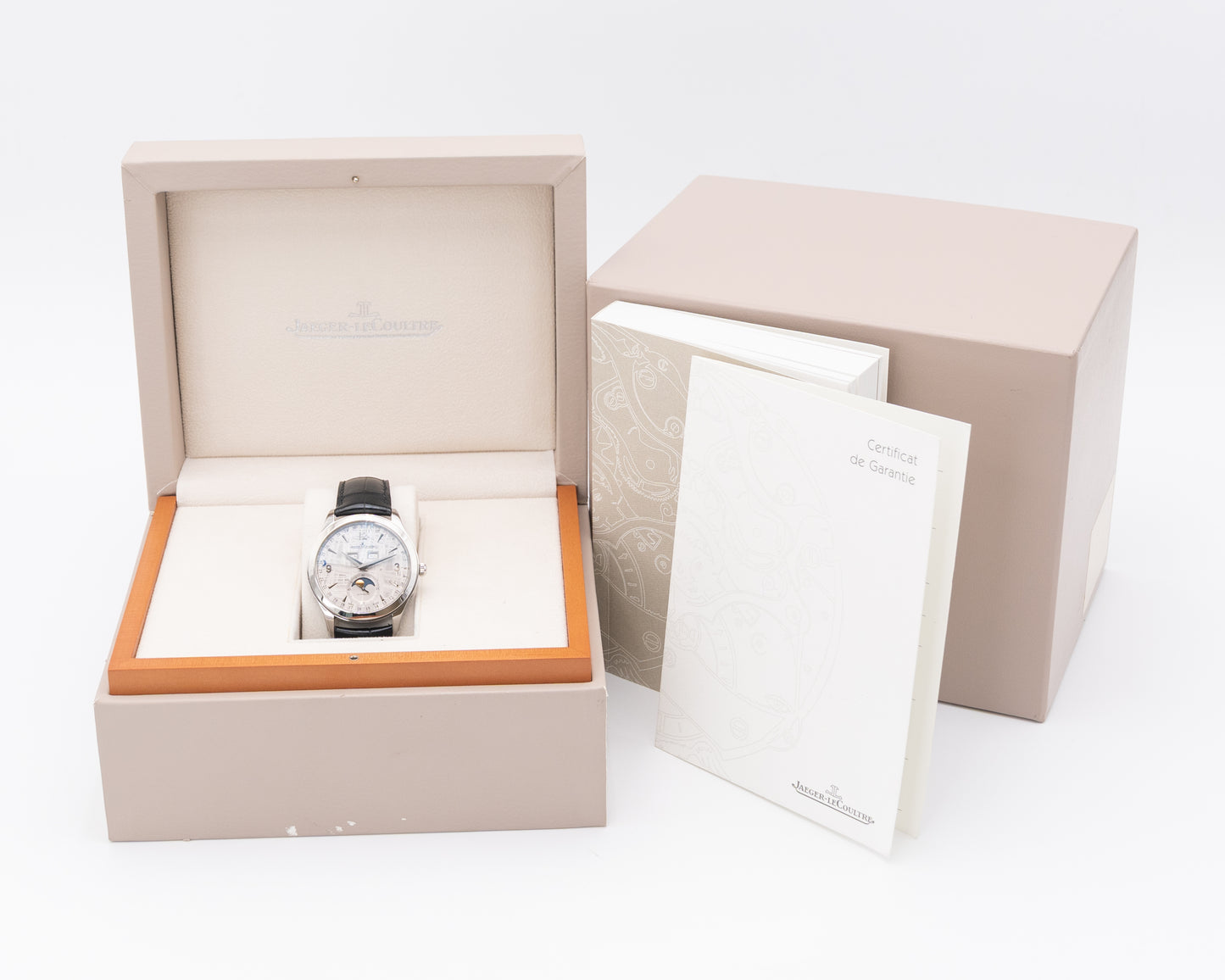 Jaeger LeCoultre 39mm Master Calendar Q1558421 Meteorite Dial