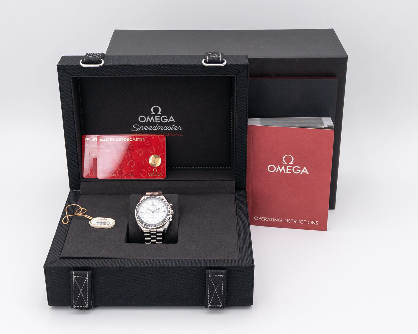 Omega Speedmaster 42mm 310.30.42.50.04.001 White Dial Professional Moonwatch 2024