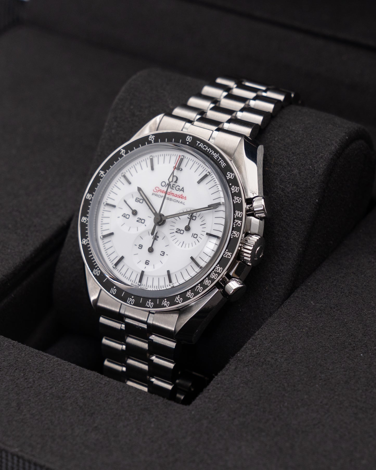 Omega Speedmaster 42mm 310.30.42.50.04.001 White Dial Professional Moonwatch 2024