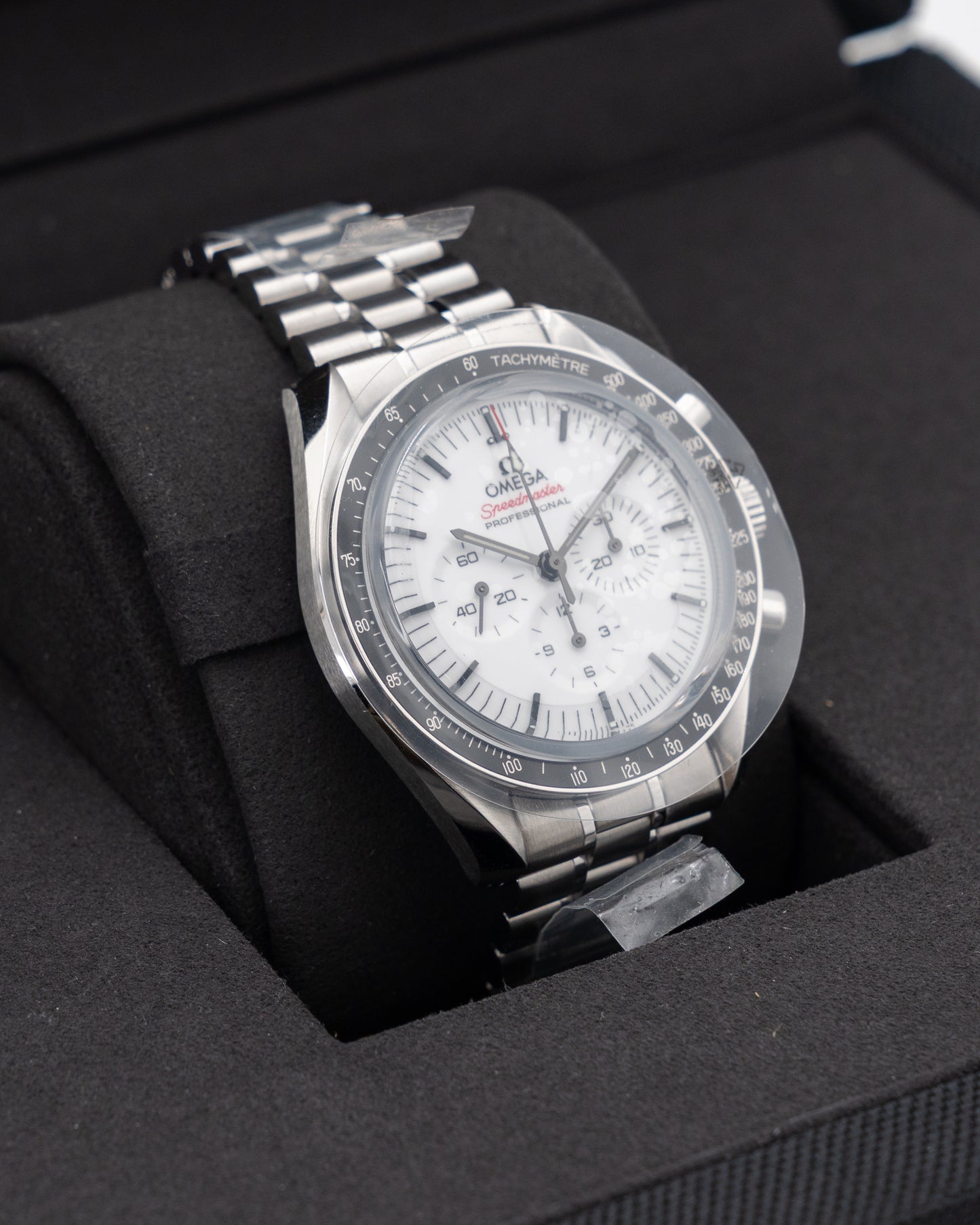 UNWORN NEW FULL STICKERS Omega Speedmaster Professional Moonwatch 42mm 310.30.42.50.04.001 White Dial 2025