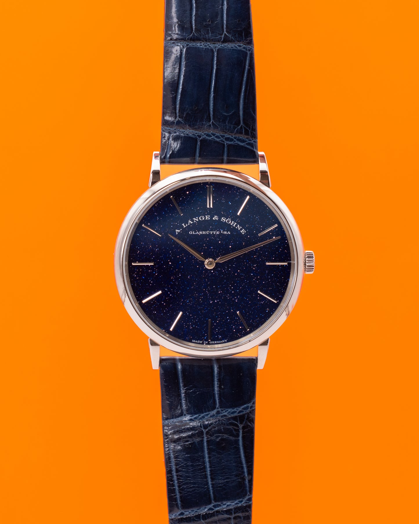A. Lange & Söhne Saxonia Thin 39mm 205.086 Aventurine Dial