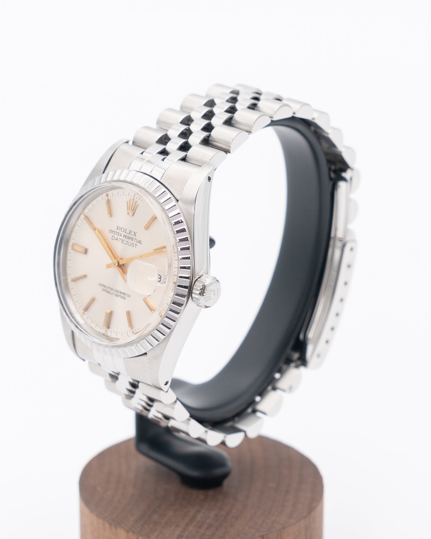 Rolex Datejust 36mm 16030 Silver Index Dial Jubilee