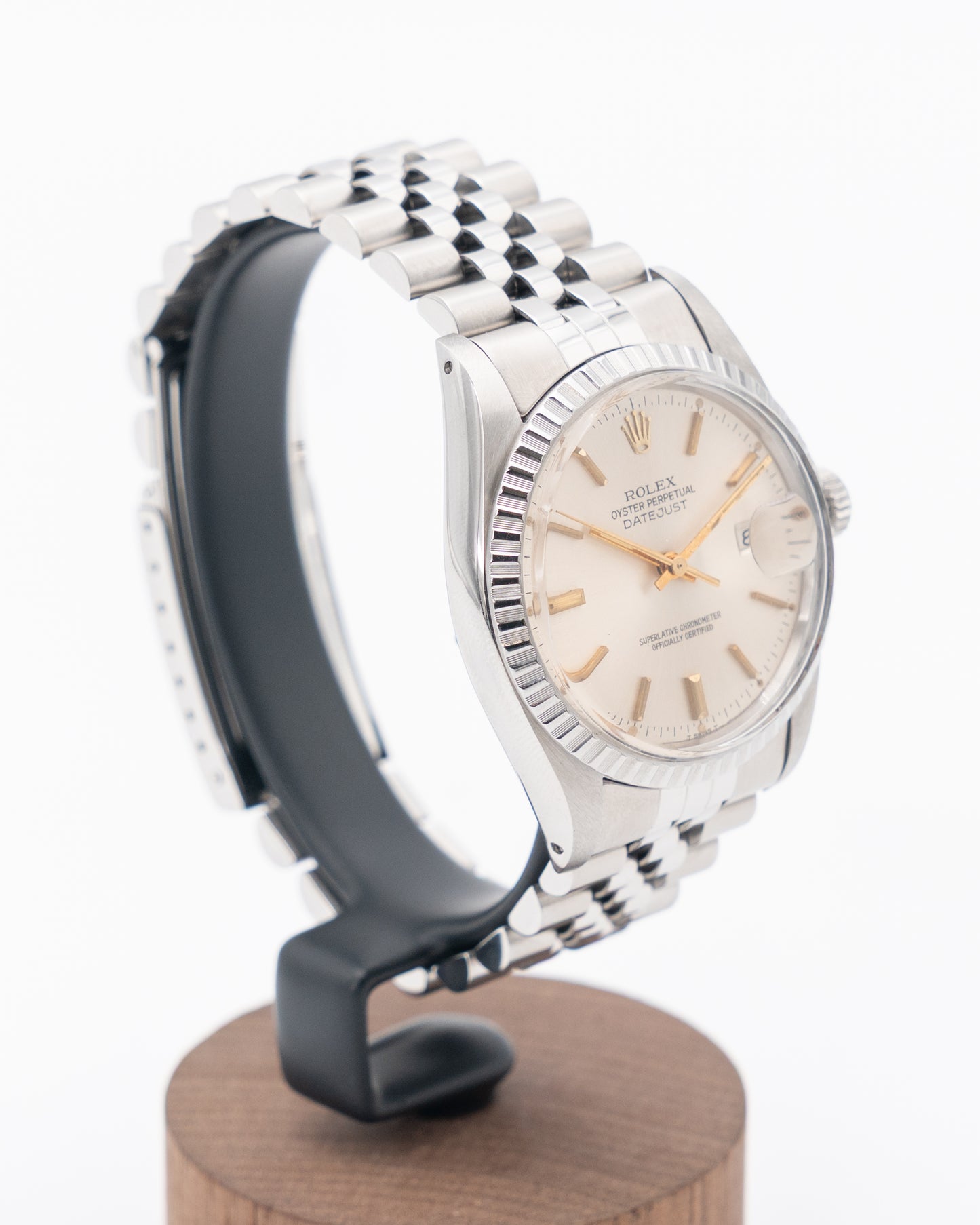 Rolex Datejust 36mm 16030 Silver Index Dial Jubilee