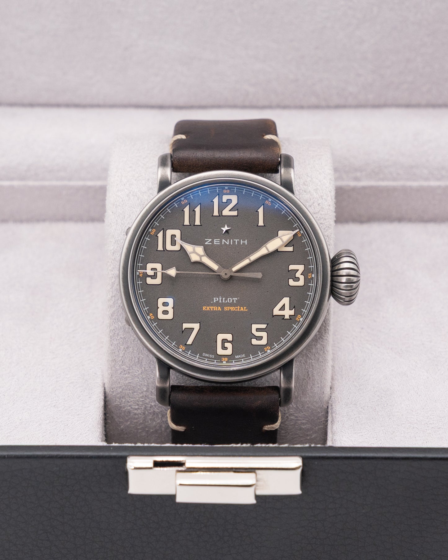 Zenith Pilot Type 20 Extra Special 45mm 11-2430-679-21-c801 Grey Dial 2017