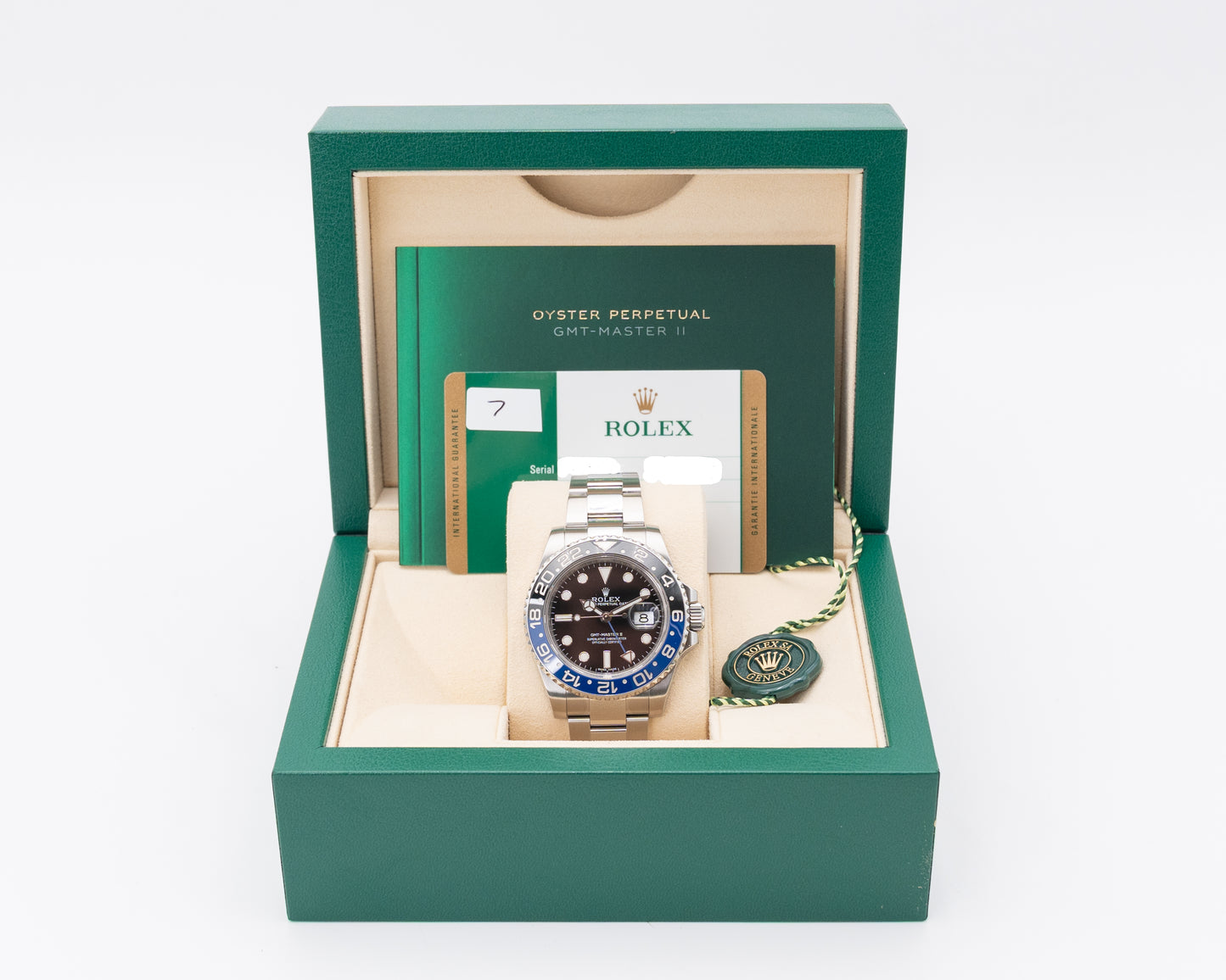 Rolex GMT Master II 40mm 116710BLNR Batman Oyster 2015