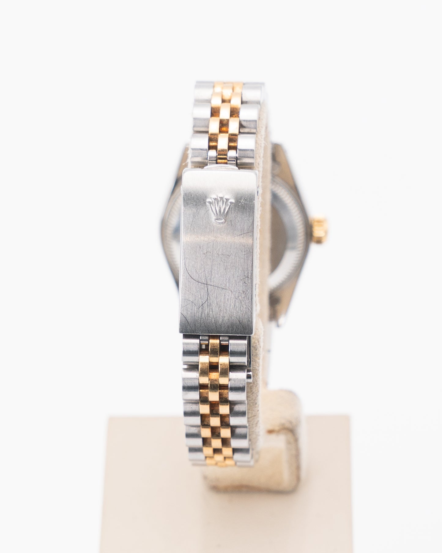 Rolex Datejust 26mm 69173 Two Tone Yellow Gold Black Dial