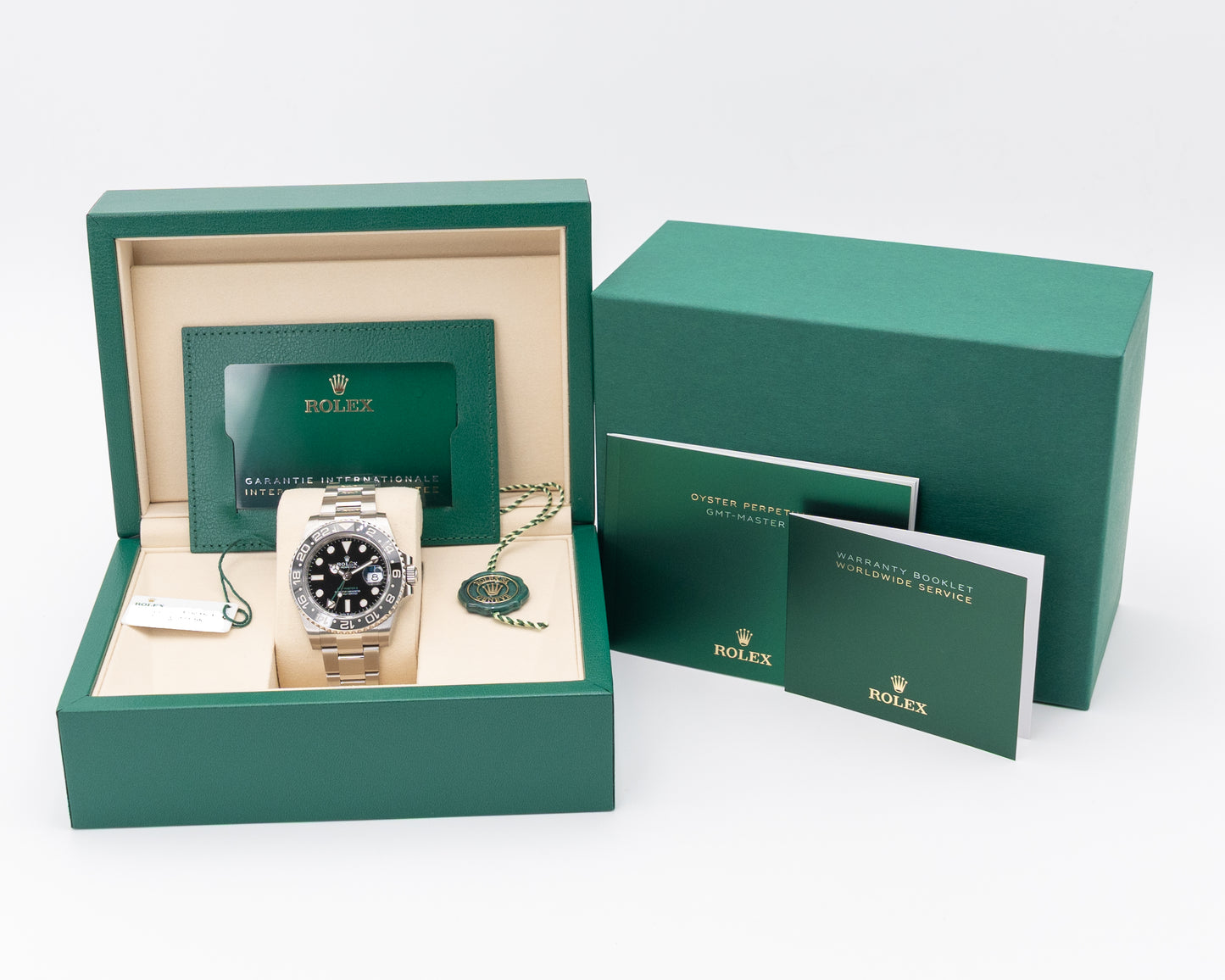 BRAND NEW UNWORN 2025 Rolex GMT Master II 40mm 126710GRNR Bruce Wayne Oyster 2025