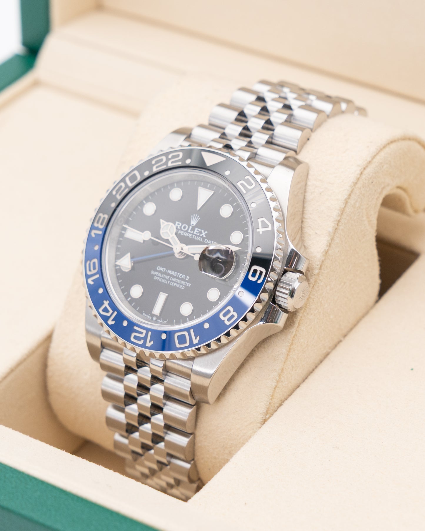Rolex GMT Master II 40mm 126710BLNR Batgirl Jubilee 2025