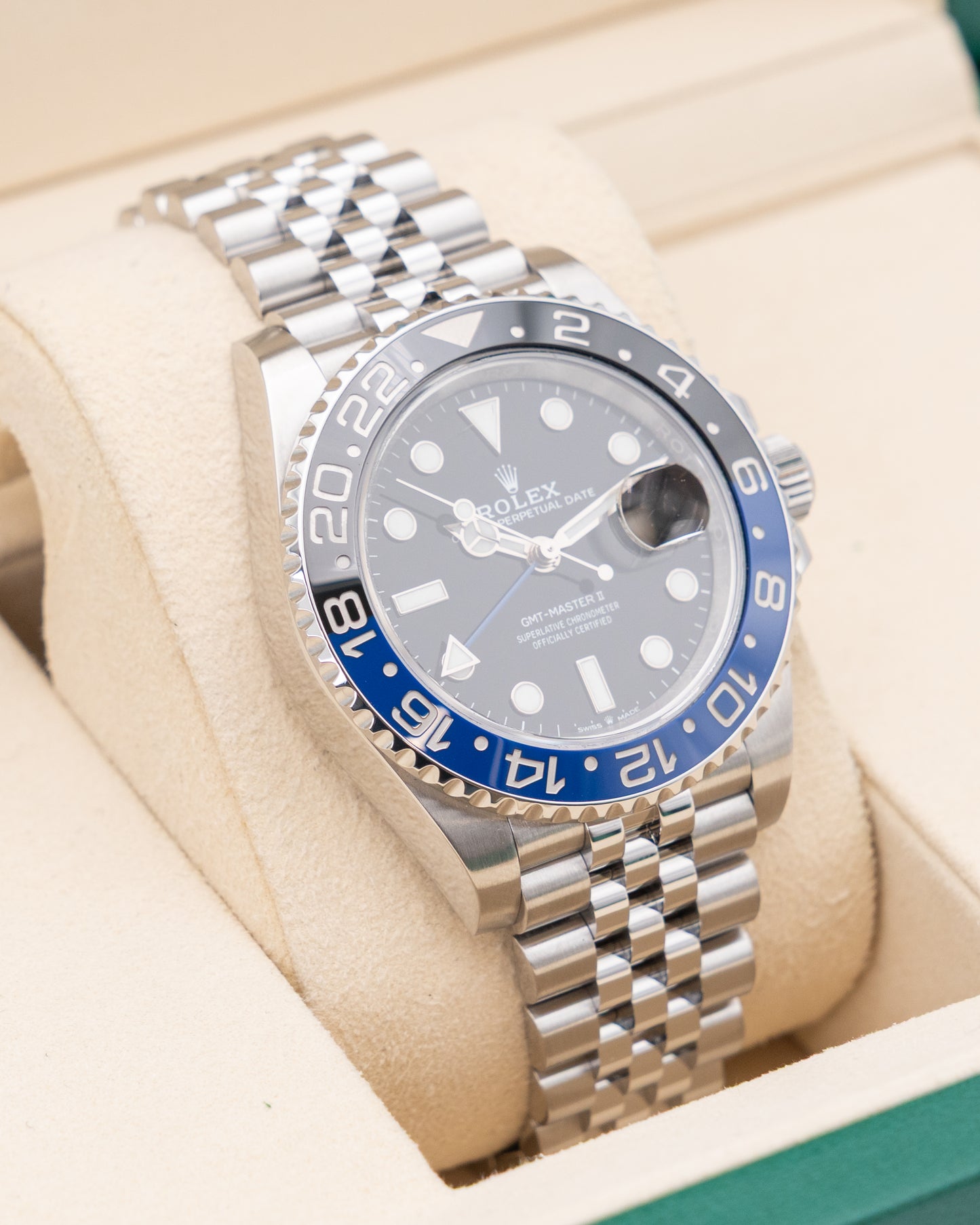Rolex GMT Master II 40mm 126710BLNR Batgirl Jubilee 2025
