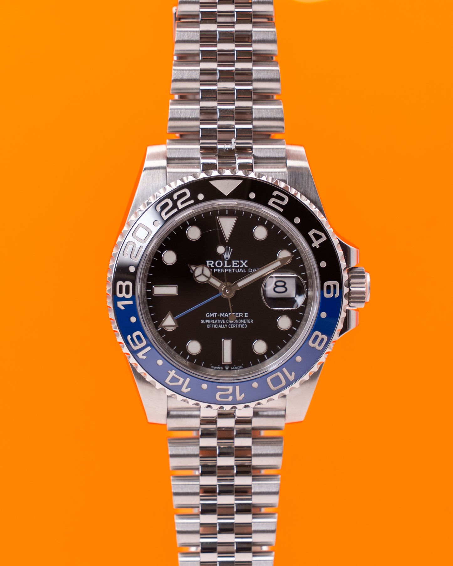 Rolex GMT Master II 40mm 126710BLNR Batgirl Jubilee 2025