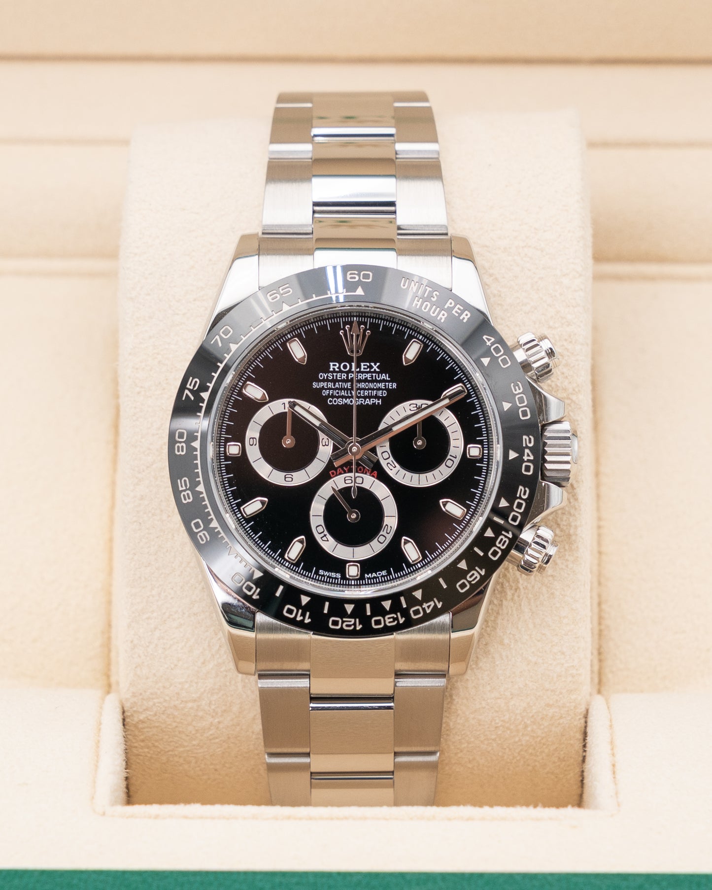 Rolex Daytona 40mm 116500LN Black Ceramic Oyster 2020