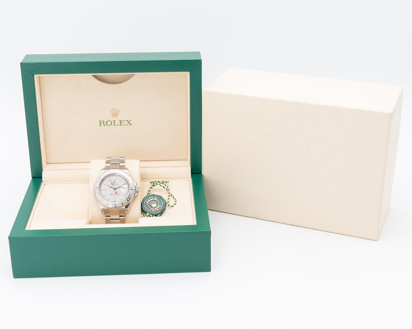 Rolex Yachtmaster 40mm 16622 Platinum Bezel and Dial