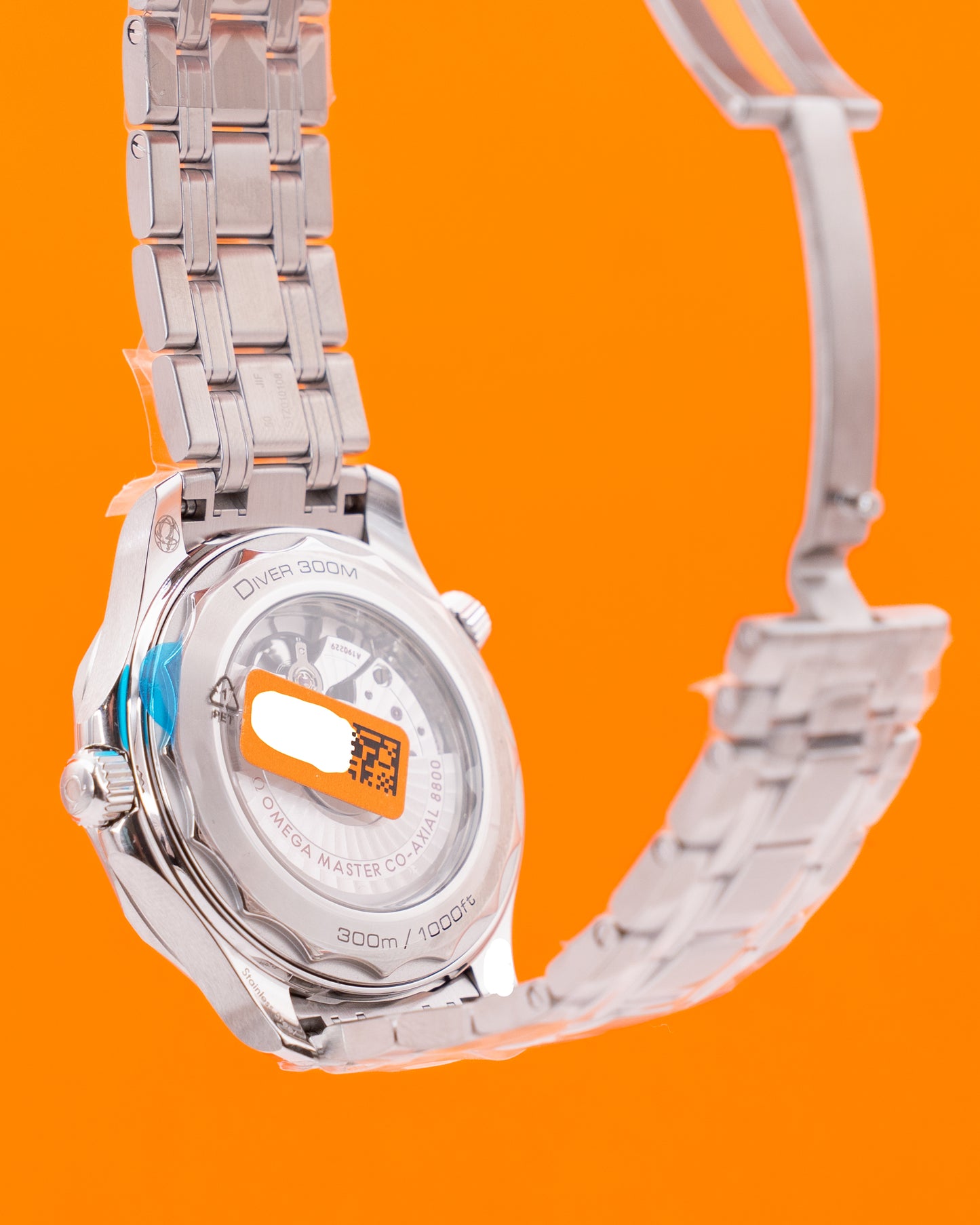 UNWORN 2025 WITH STICKERS Omega Seamaster 42mm 210.30.42.20.04.001 White Dial On Bracelet 2025