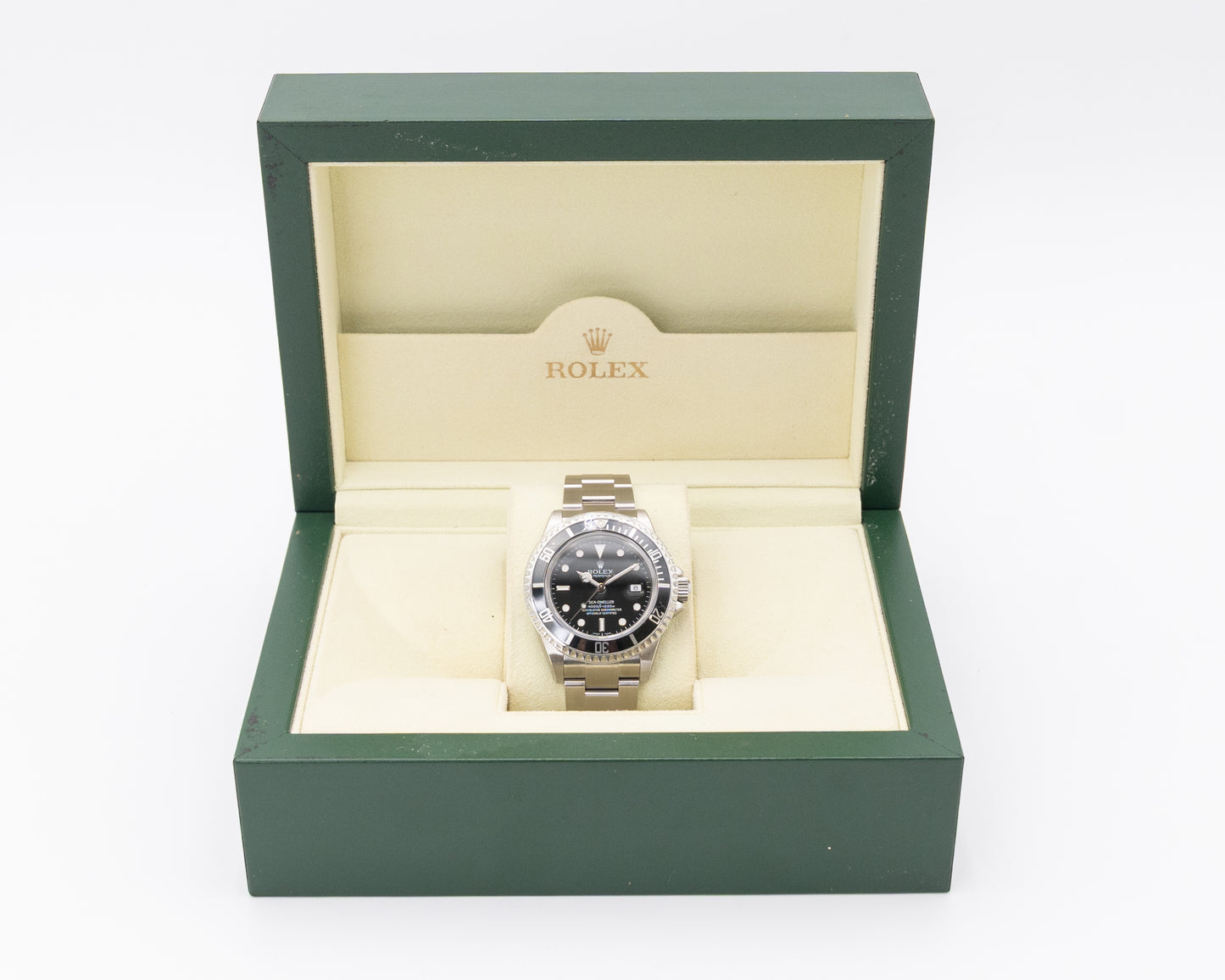 UNWORN WITH STICKERS Rolex Seadweller 40mm 16600 Black Aluminum