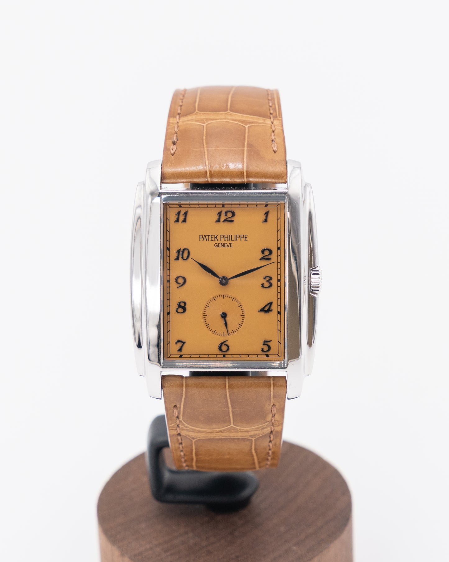 Patek Phillippe 34mm 5124G Gondolo White Gold Salmon DIal