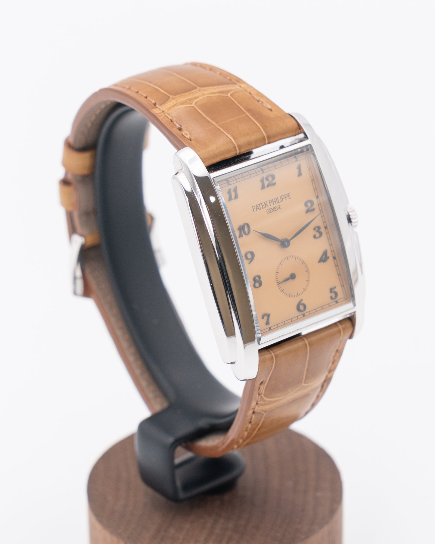 Patek Phillippe 34mm 5124G Gondolo White Gold Salmon DIal