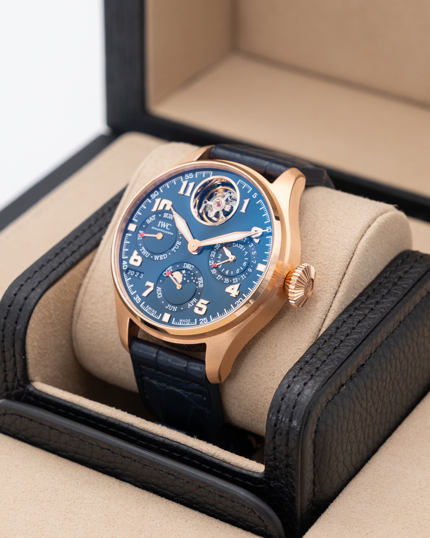 IWC Big Pilot's Watch 46mm IW504803 Rose Gold Perpetual Calendar Tourbillon Le Petit Prince 2022