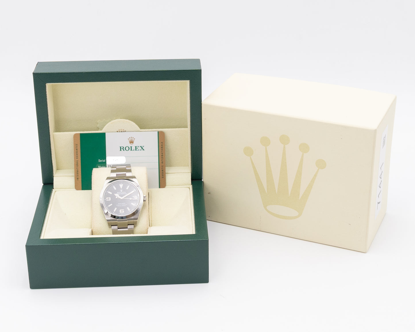 Rolex Explorer 39mm 214270 Black Dial White Numerals 2018
