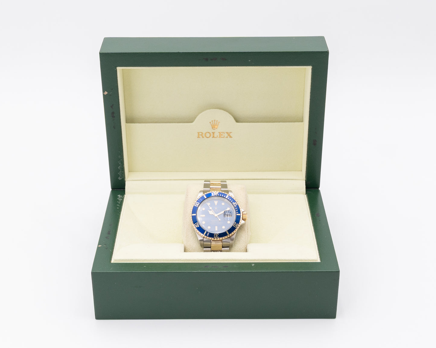 Rolex Submariner Date 16613LB Bluesy Two Tone Yellow Gold