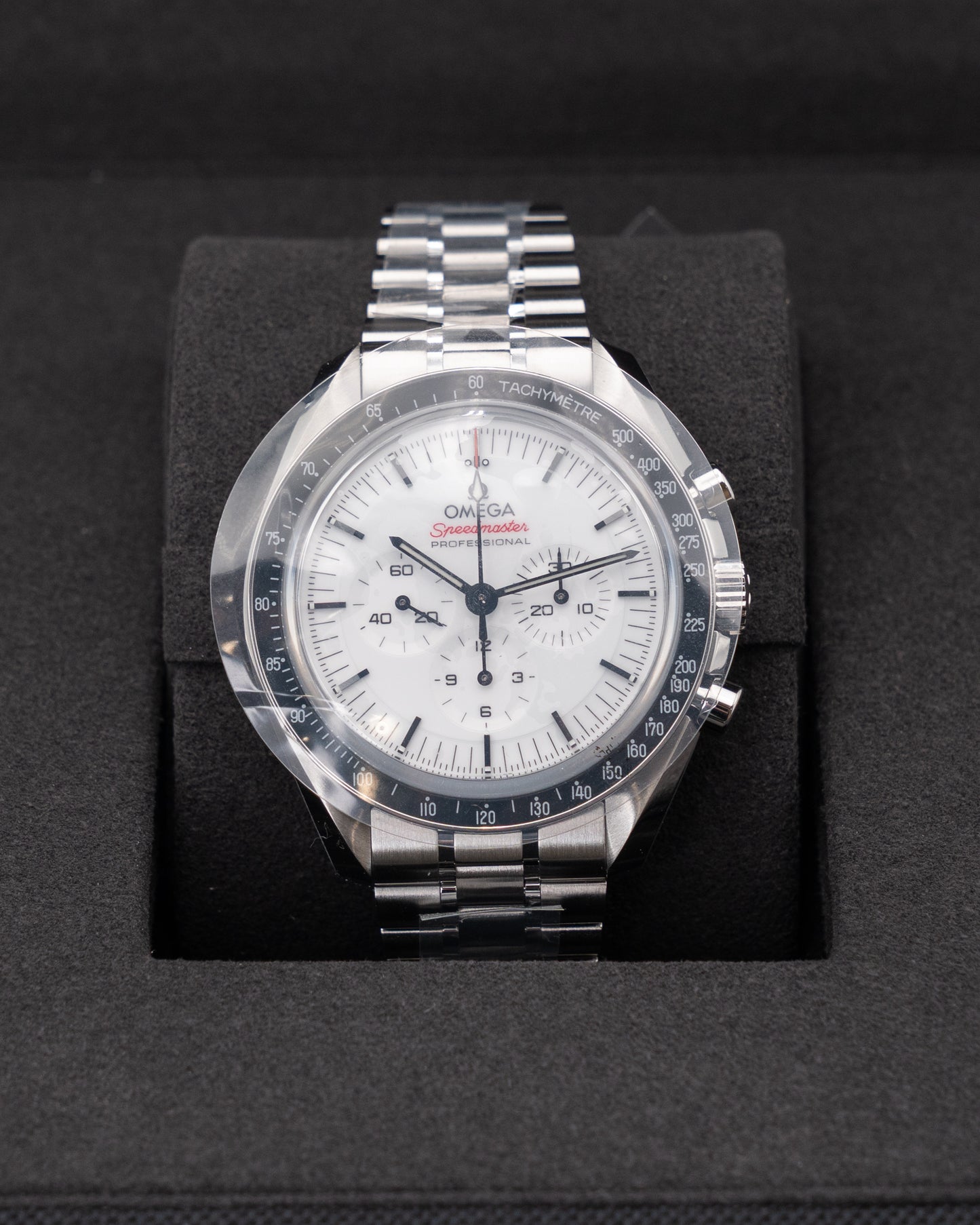 UNWORN FULLY STICKERED Omega Speedmaster White 42mm 310.30.42.50.04.001 Moonwatch Professional 2025