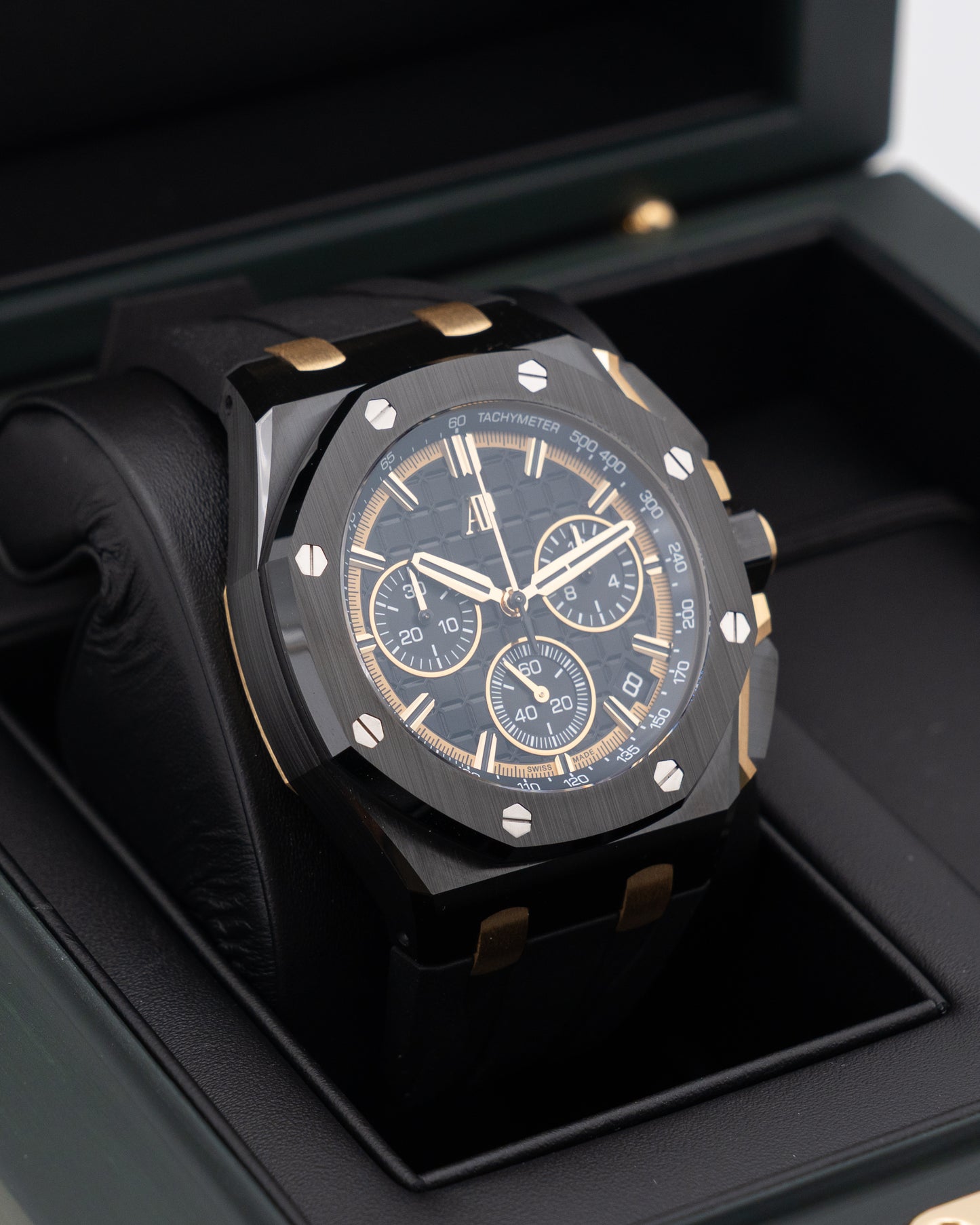 Audemars Piguet Royal Oak Offshore 43mm 26420CE.OO.A127CR.01 Yellow Gold Black Ceramic Chronograph