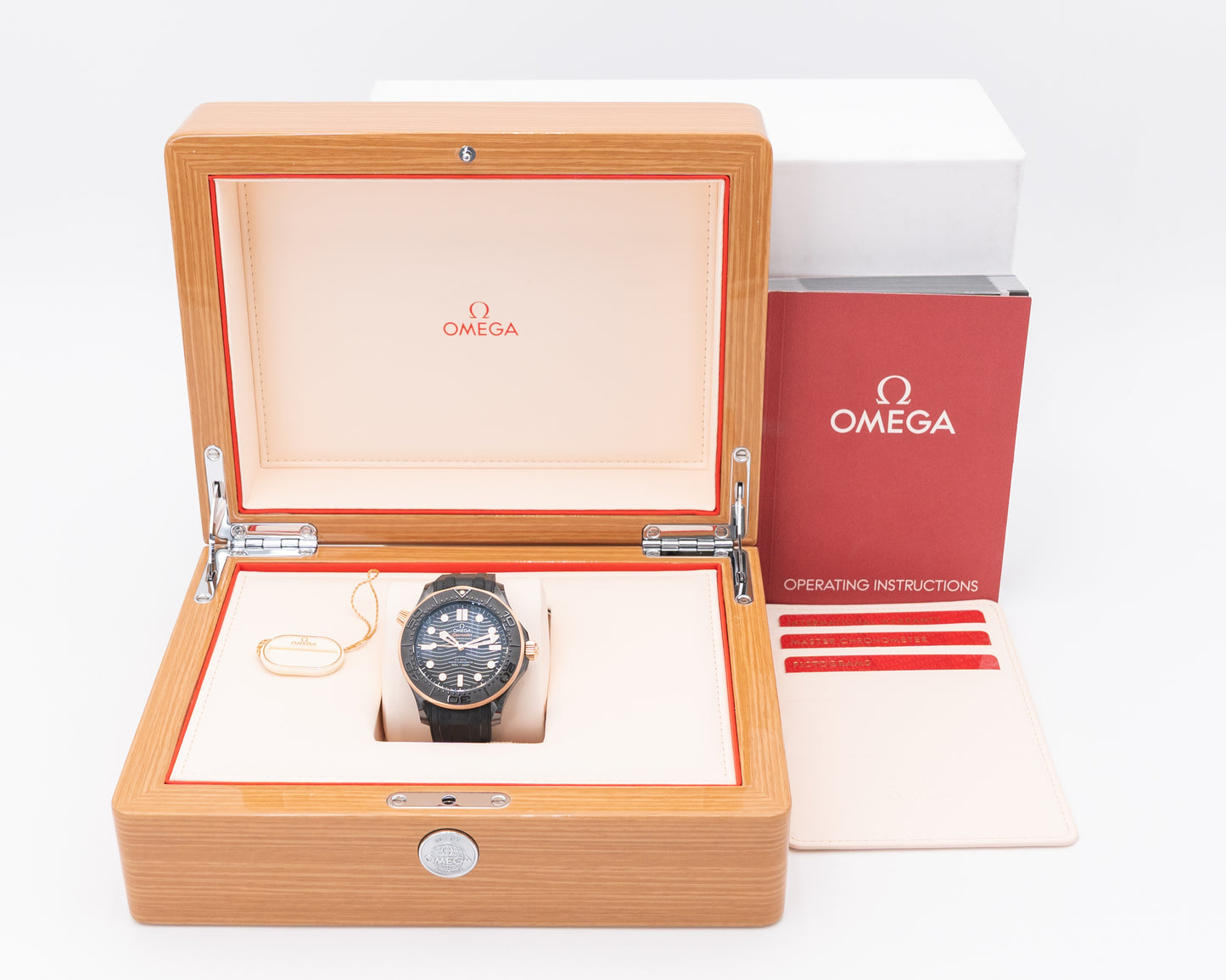 Omega Seamaster Professional 300 43.5mm 210.62.44.20.01.001 Black Ceramic Two Tone Diver 2022