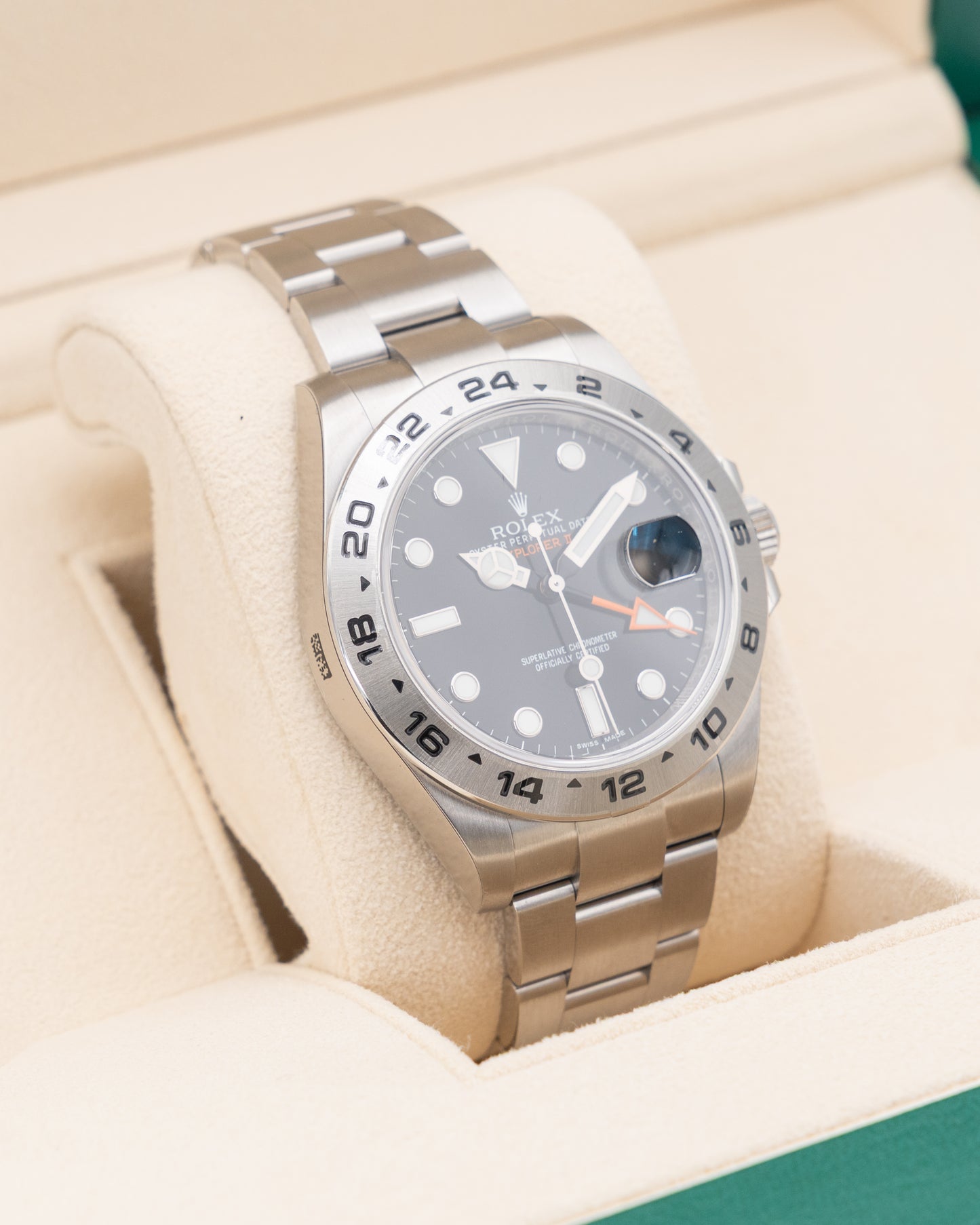 NOS UNWORN WITH STICKERS 2018 Rolex Explorer 42mm 216570 Black Dial 2018