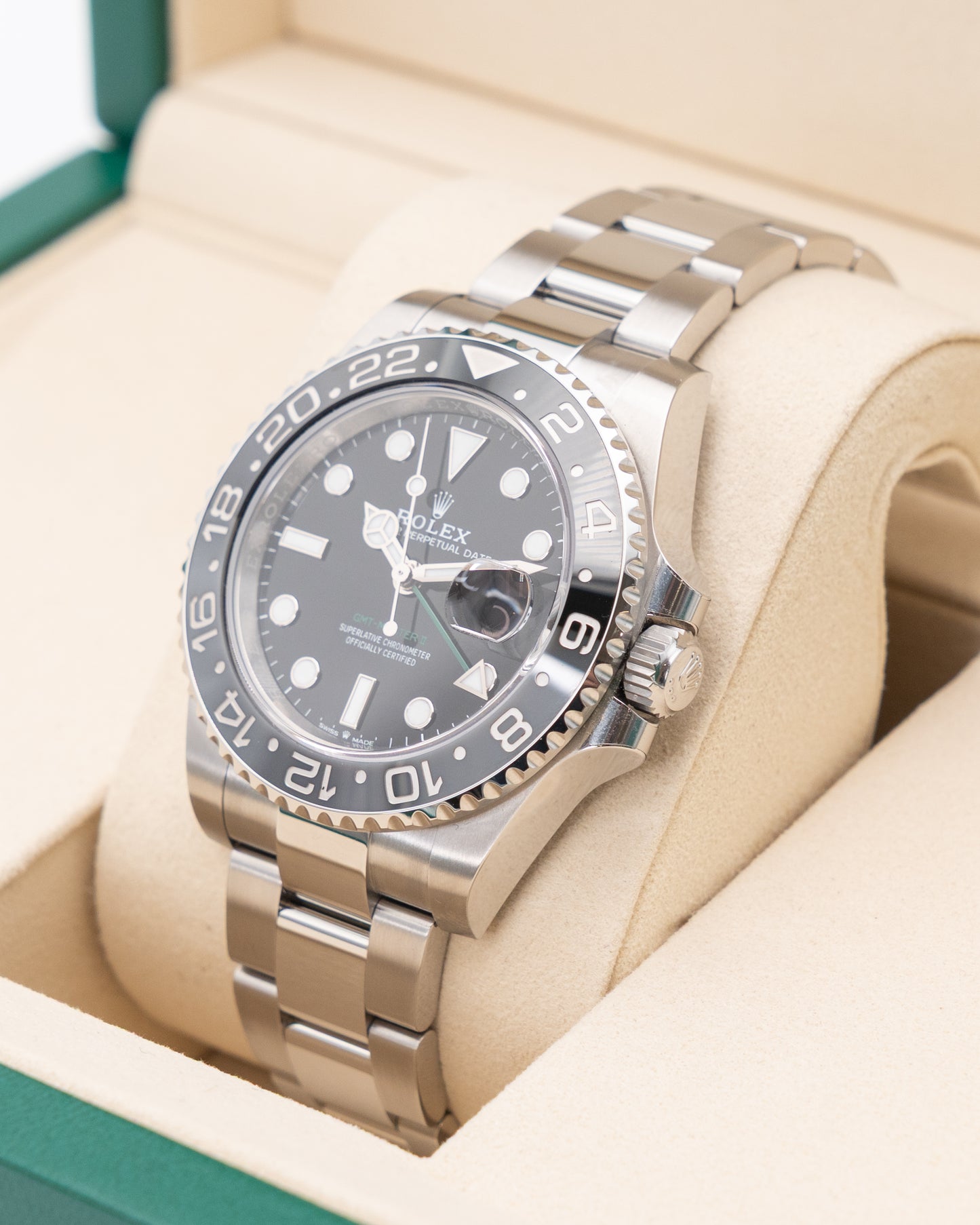 UNWORN Rolex GMT Master II 40mm 126710GRNR Bruce Wayne Oyster 2025