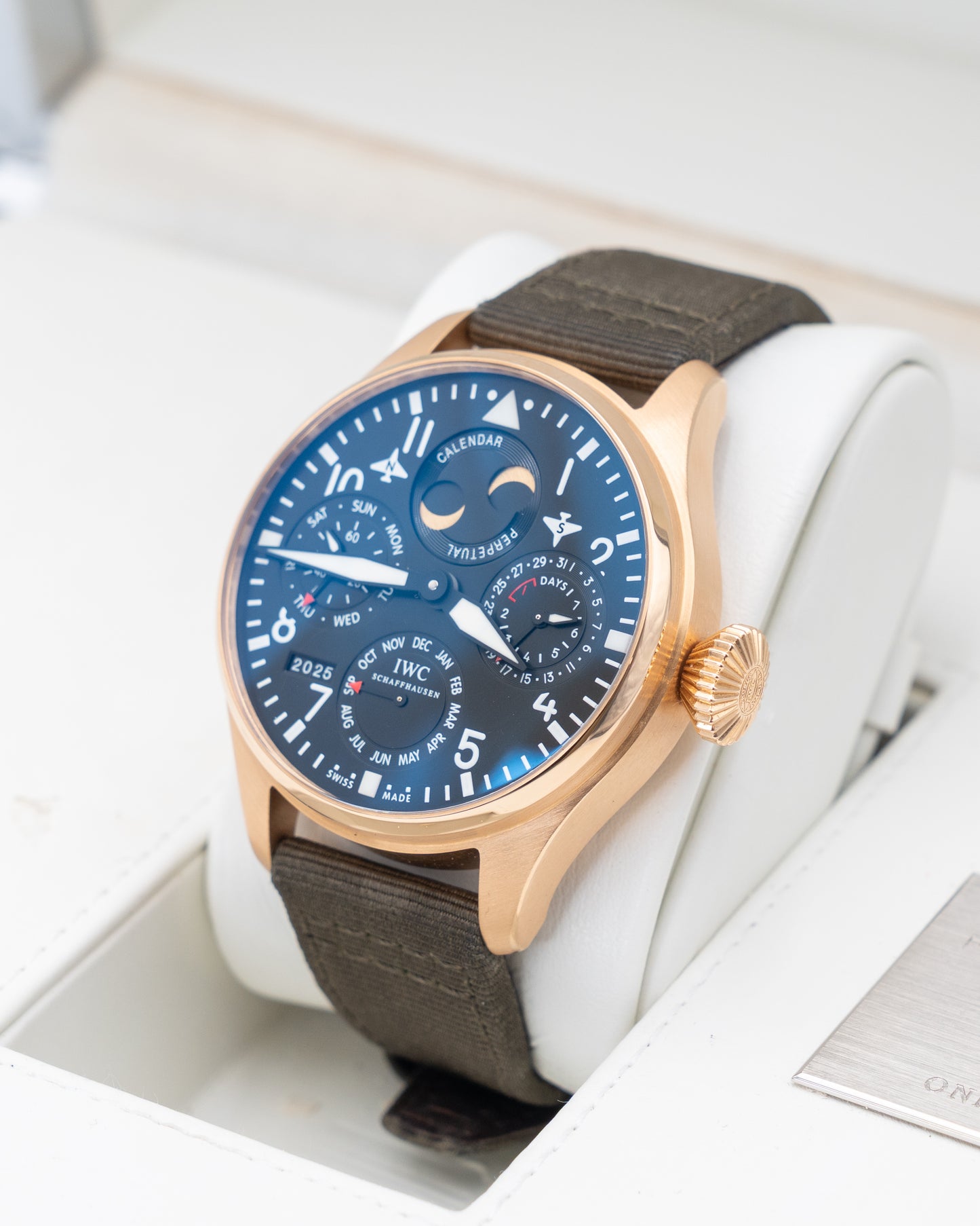 IWC Big Pilot Perpetual Calendar 46.2mm IW502609 Rose Gold Black Dial 1 of 25