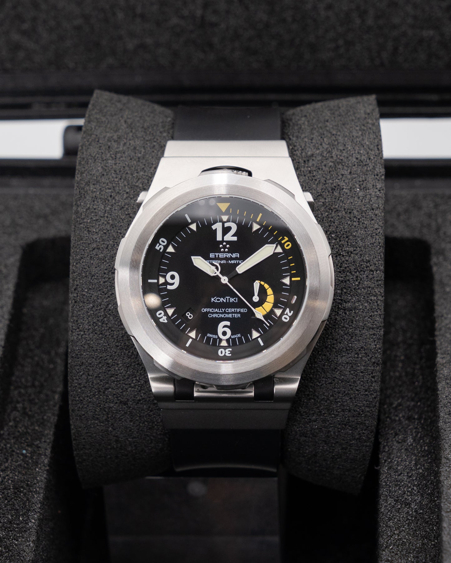 Eterna Kontiki 46mm 1594.44 Stainless Steel Diver