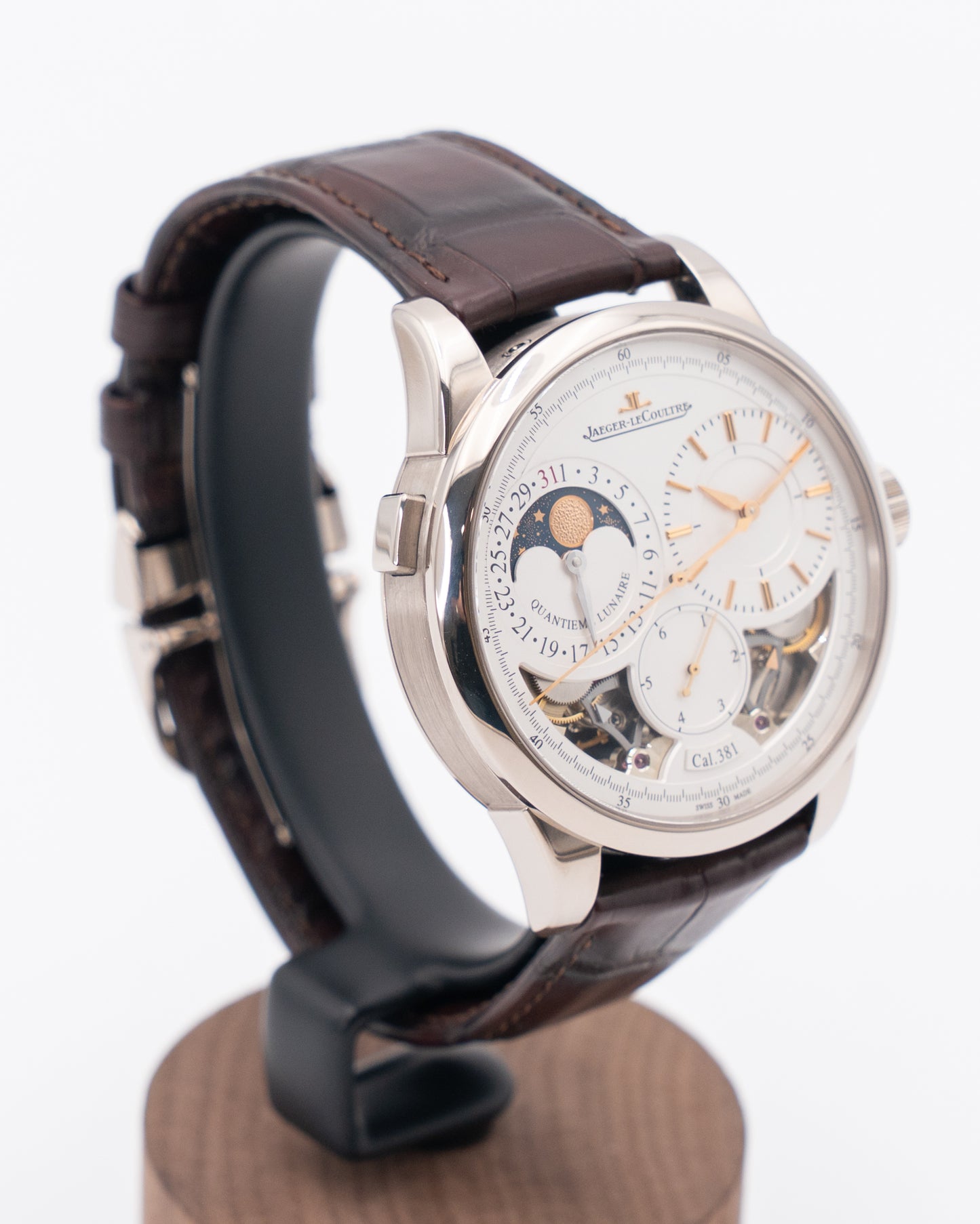 Jaeger-LeCoultre Duomètre Quantieme Lunaire Q6043420 White Gold Moonphase 2017
