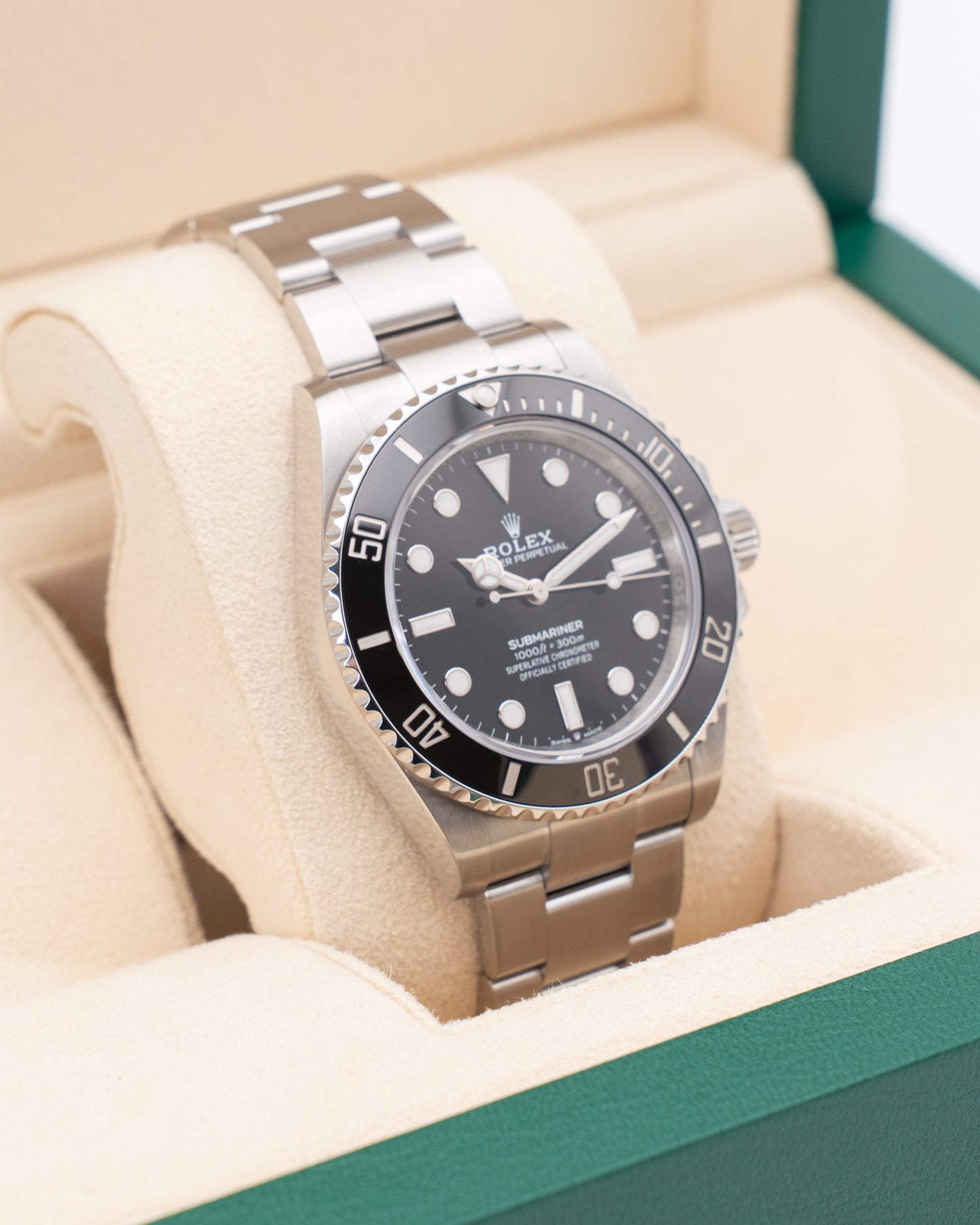 Rolex Submariner 41mm 124060 No Date Ceramic 2024