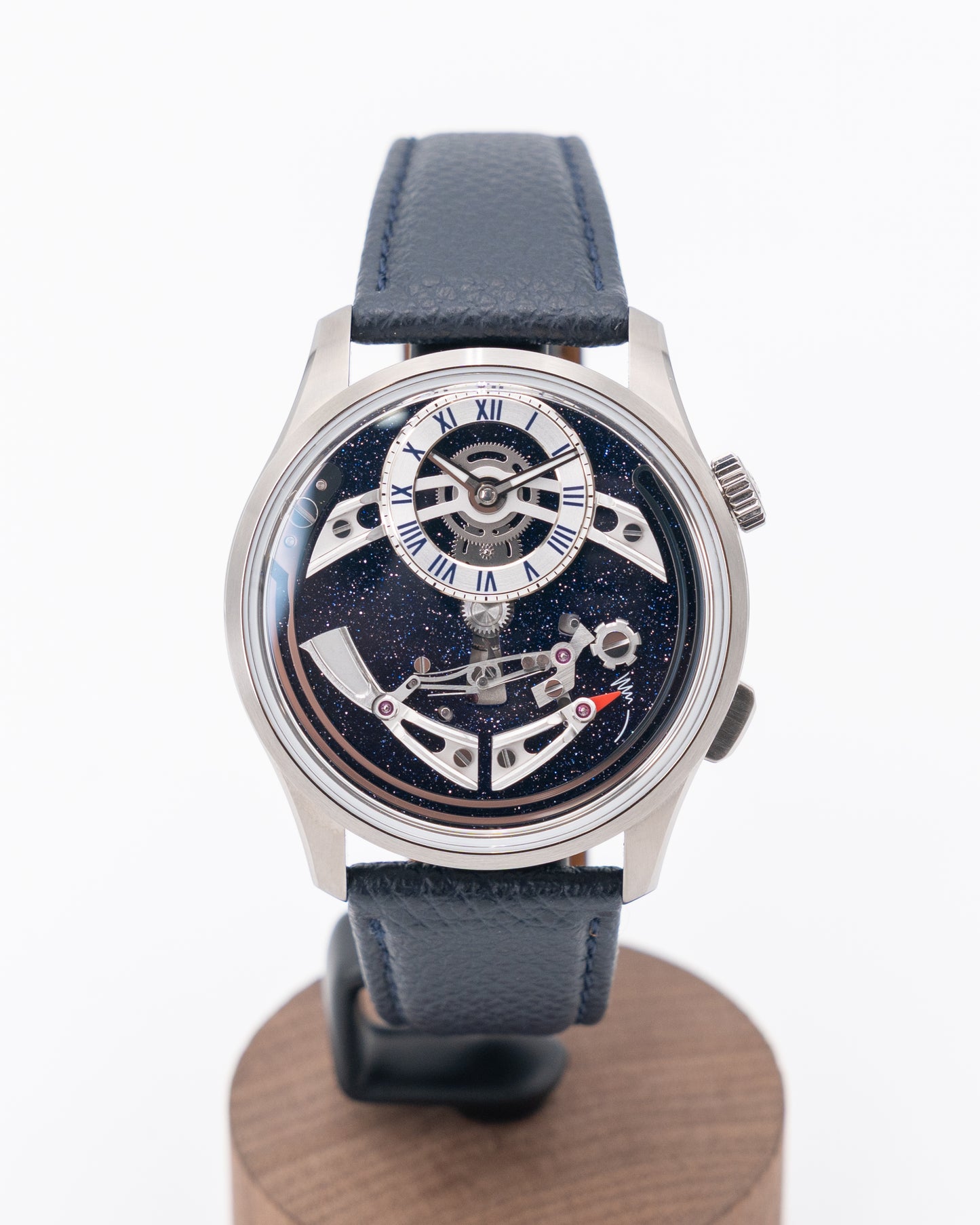 Christopher Ward Bel Canto 41mm C01 The Watch Society Edition Aventurine Dial